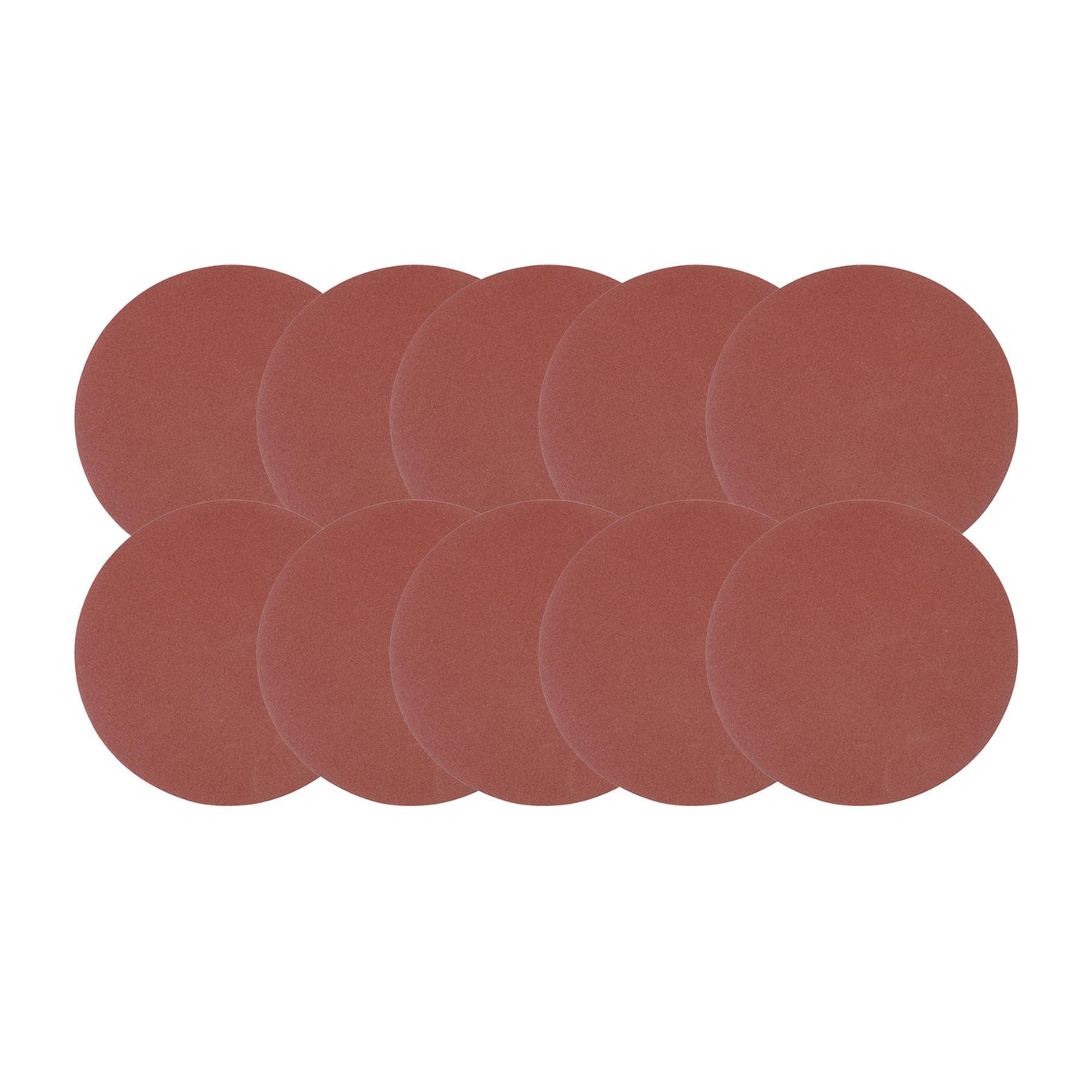 Sanding Discs 300mm 10Pk Grit 120 Hook & Loop Aluminium Oxide Sander Polishers