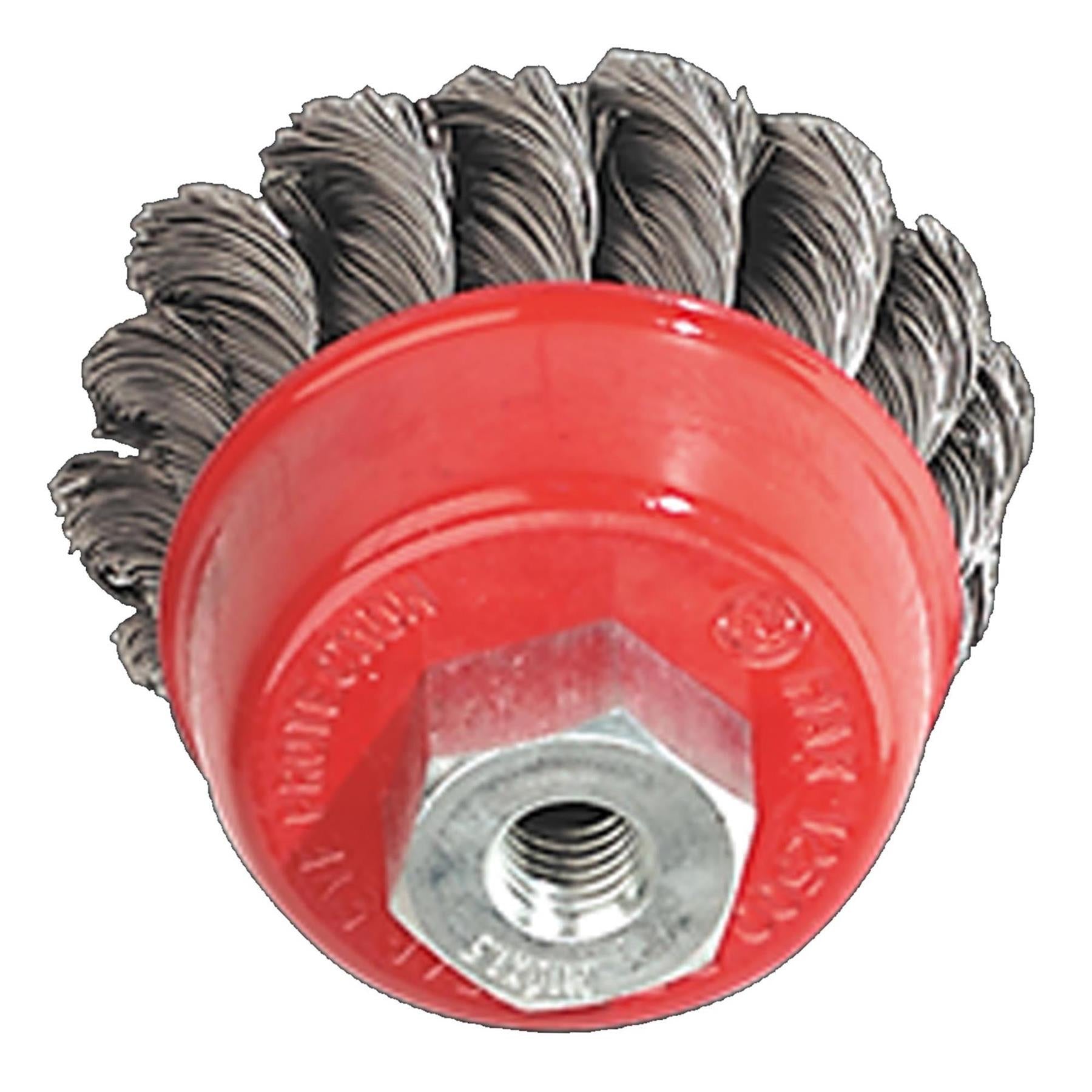 Sealey Twist Knot Wire Cup Brush 65mm M10 x 1.5mm