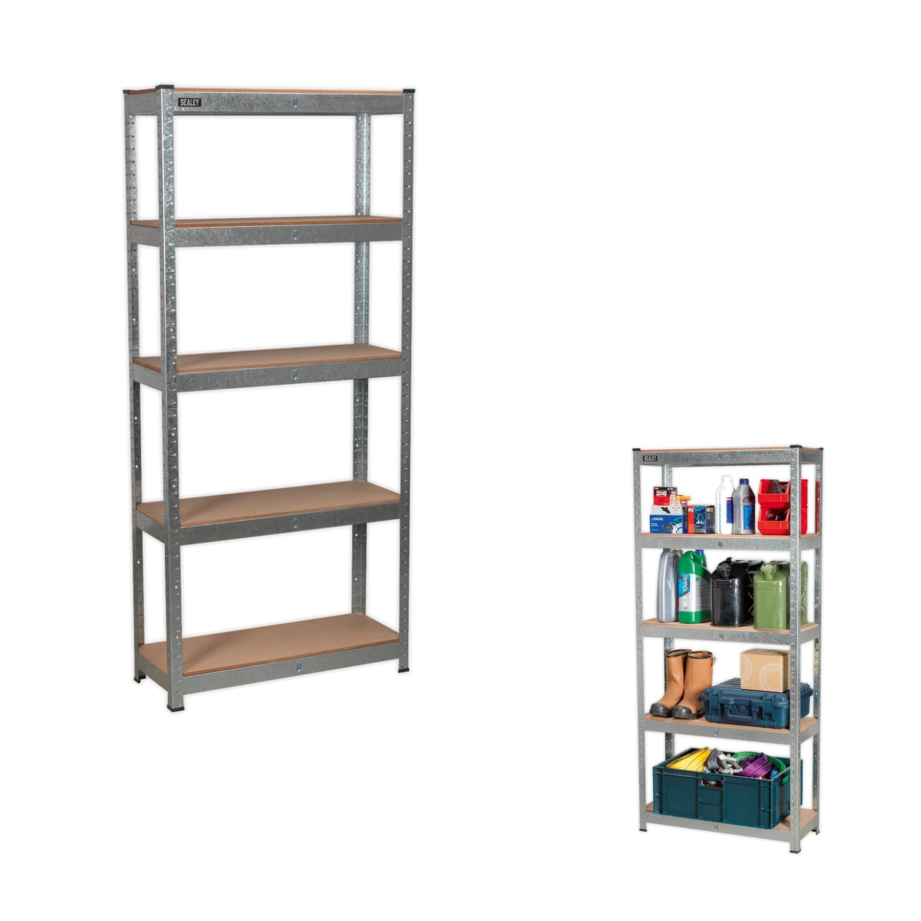 Sealey Racking Unit 5 Shelf 150kg Capacity Per Level