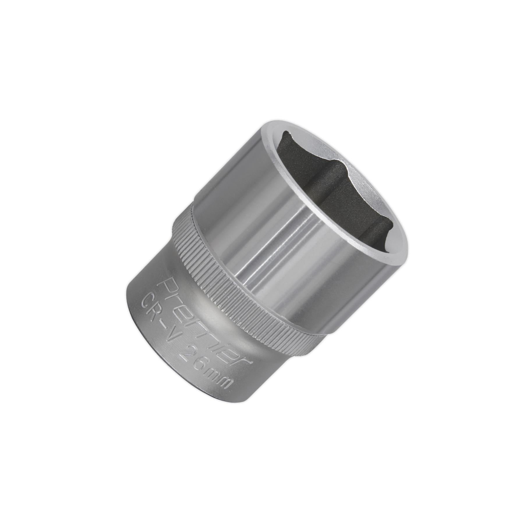 Sealey WallDrive Socket 26mm 1/2"Sq Drive