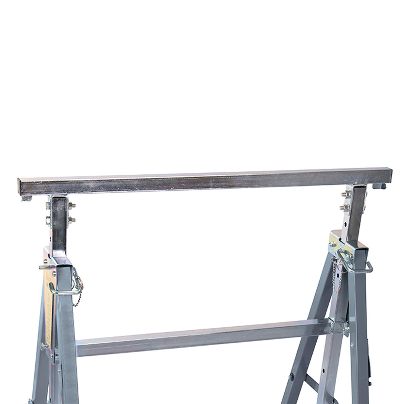 Heavy Duty 810-1300mm Saw Horse Folding Work Bench Trestle Stand Wood Log Carpenter