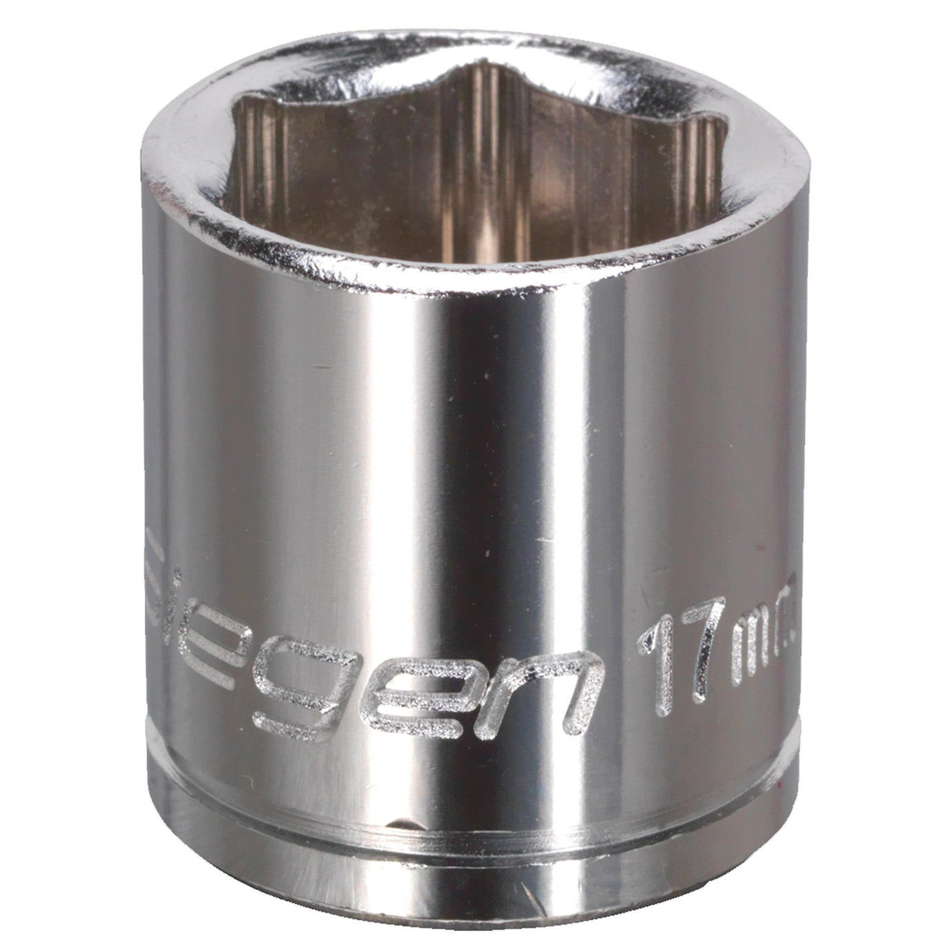 Sealey WallDrive Socket 17mm 3/8"Sq Drive