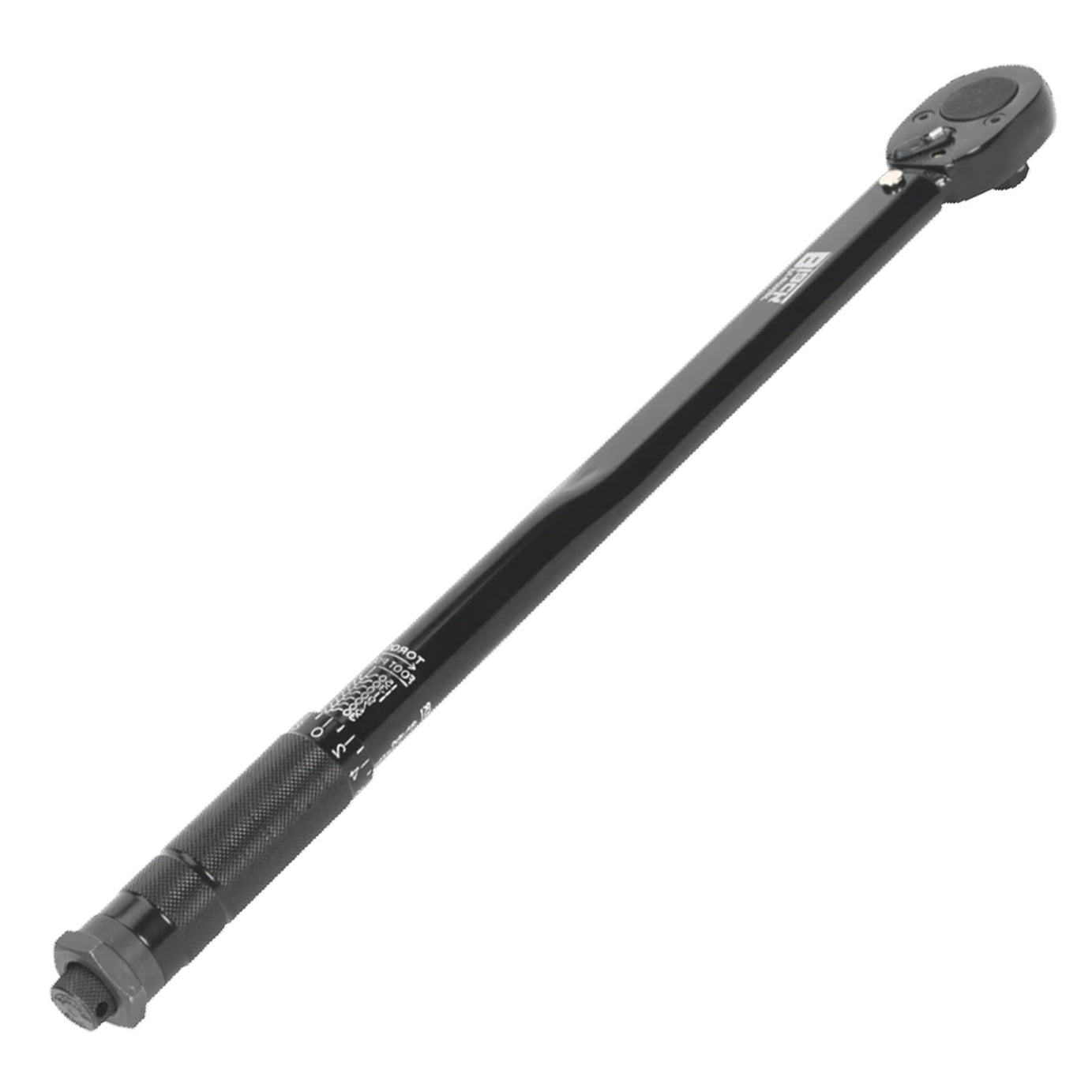 Micrometer Torque Wrench 1/2"Sq Drive Calibrated Black Series