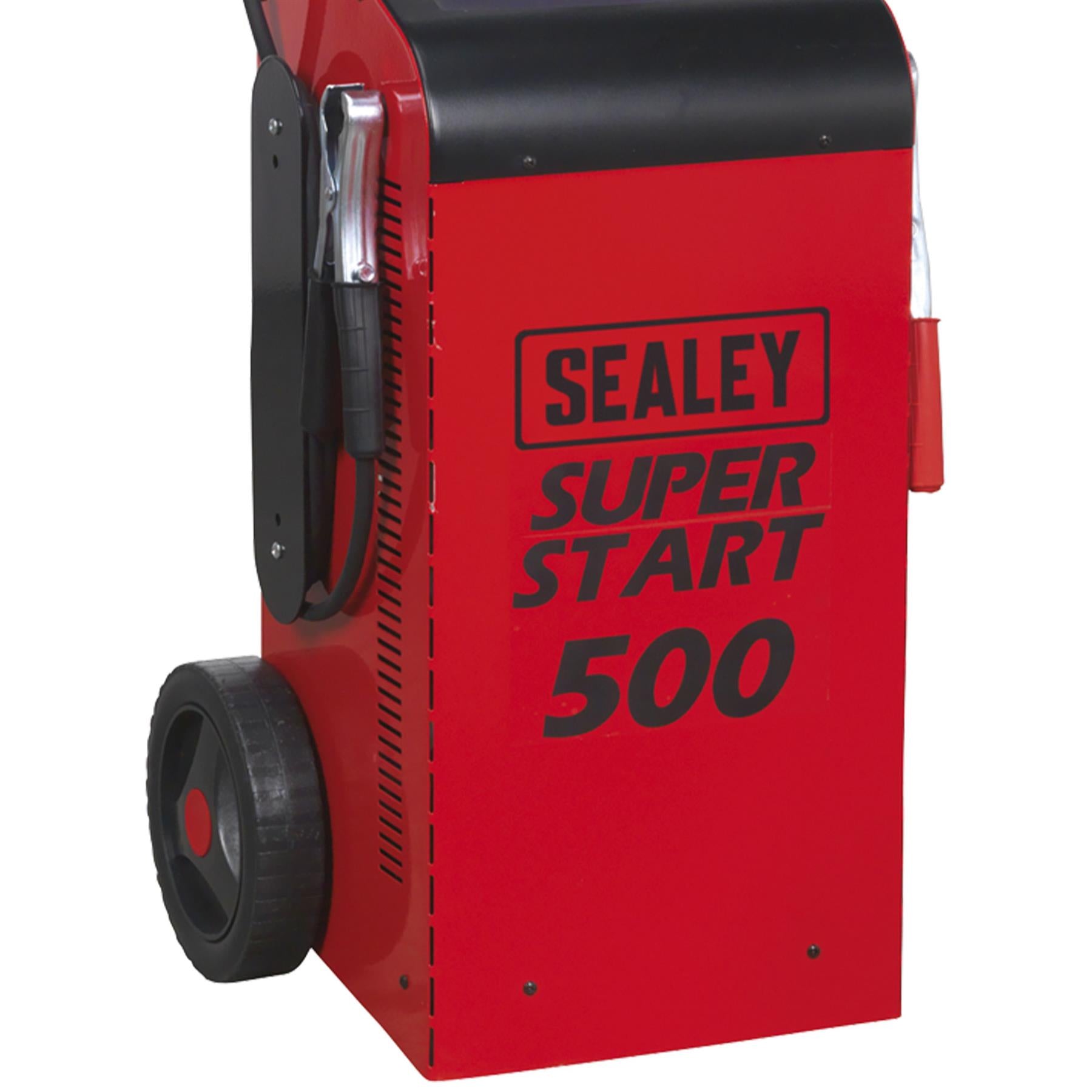 Sealey Starter/Charger 500Amp 12/24V Battery Starter Charger