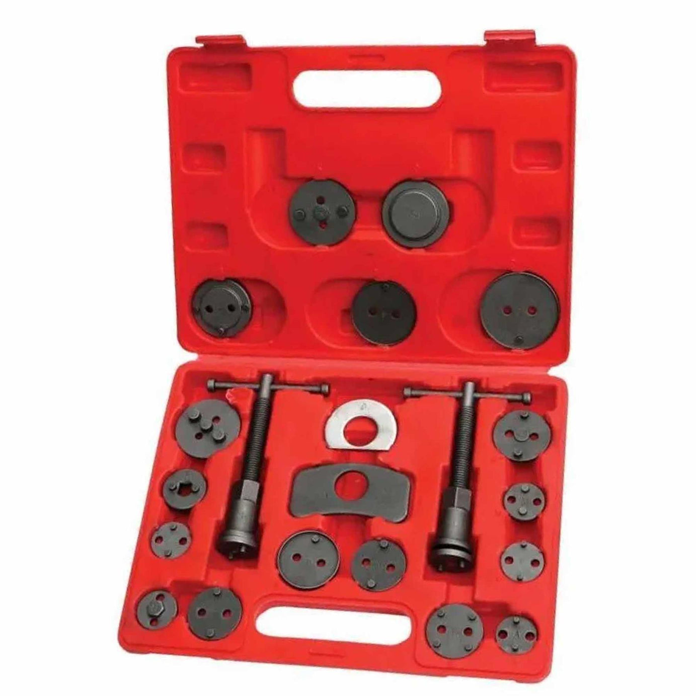 21 Pc Brake Caliper Piston Rewind Return Wind Back Tool Kit Set Left & Right Handed Thread