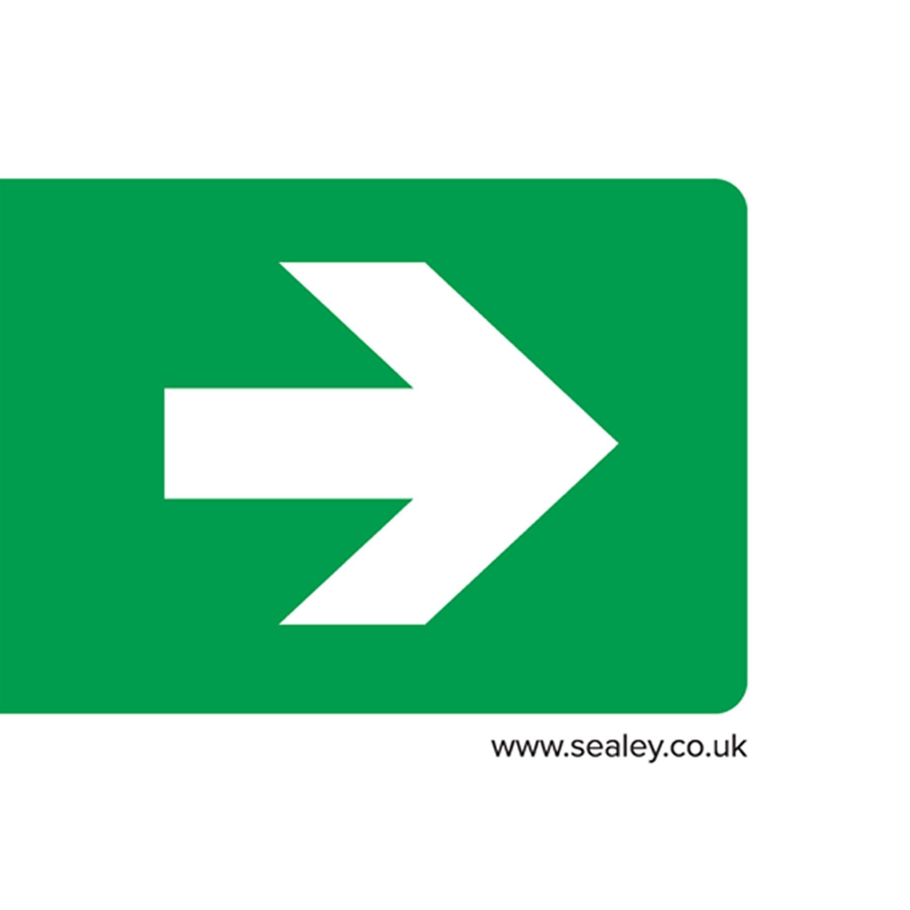 Safe Conditions Safety Sign - Fire Exit (Right) - Rigid Plastic