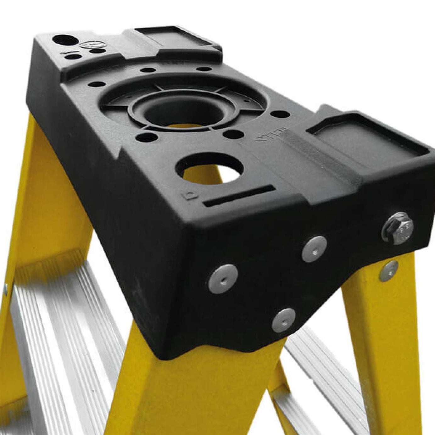 Dapetz PRo 6 Tread GRP Fibreglass Builders Step Ladder 1.58m, 150 Kg, Made In Uk