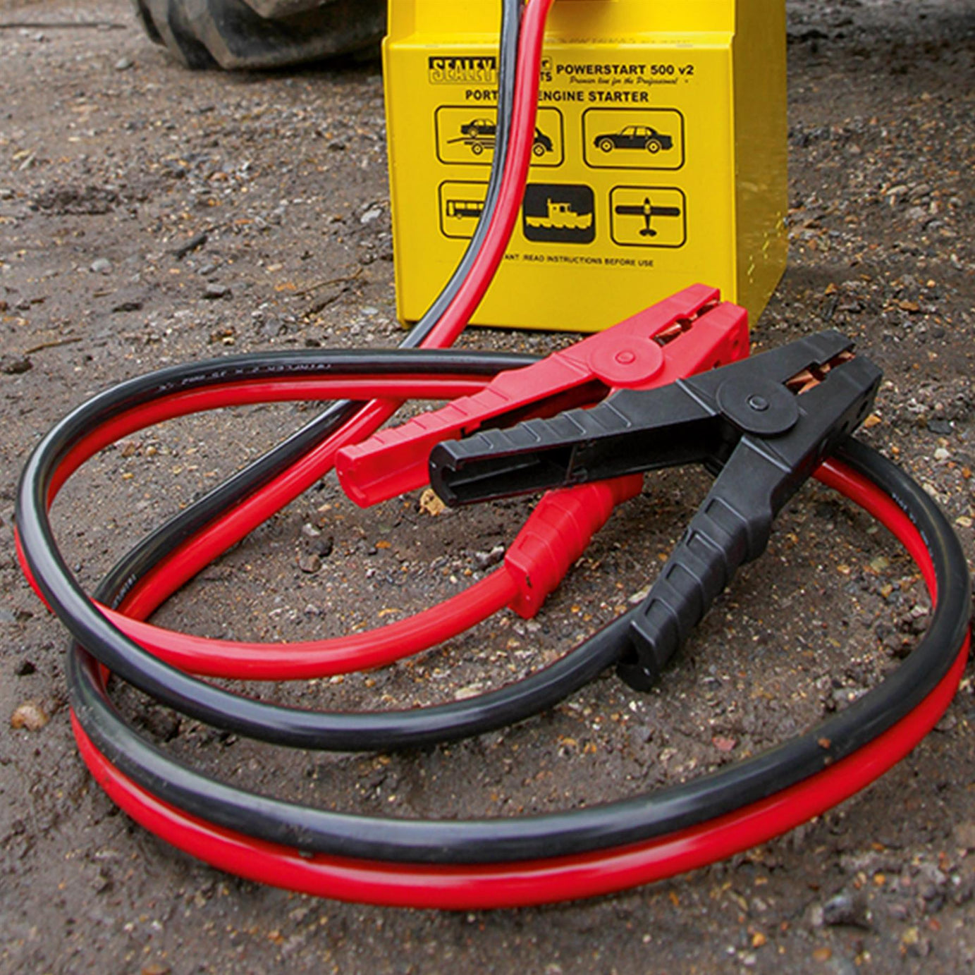 Sealey PowerStart Emergency Jump Starter 500hp Start 12/24V