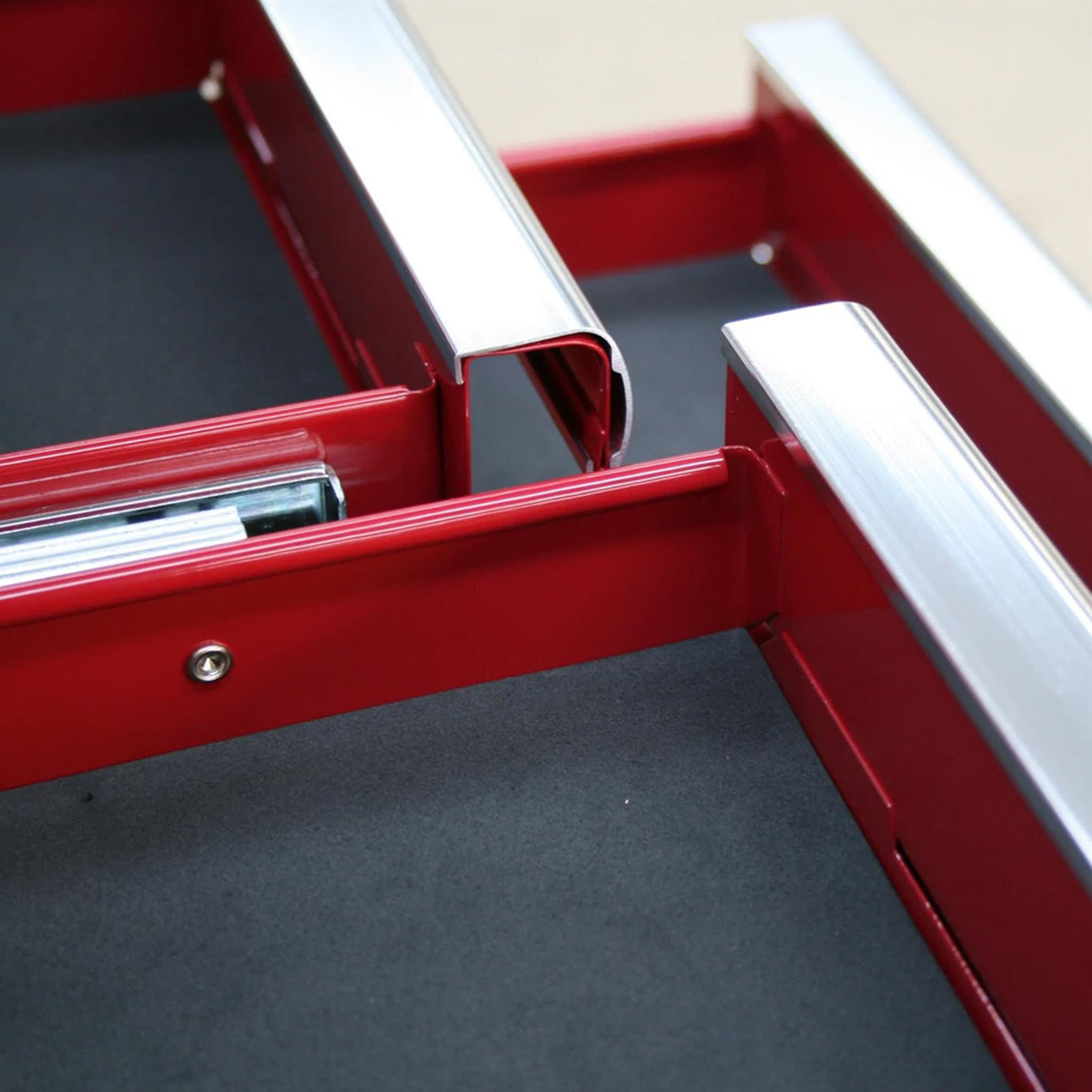 Sealey Mid-Box 1 Drawer with Ball Bearing Slides Heavy-Duty- Red