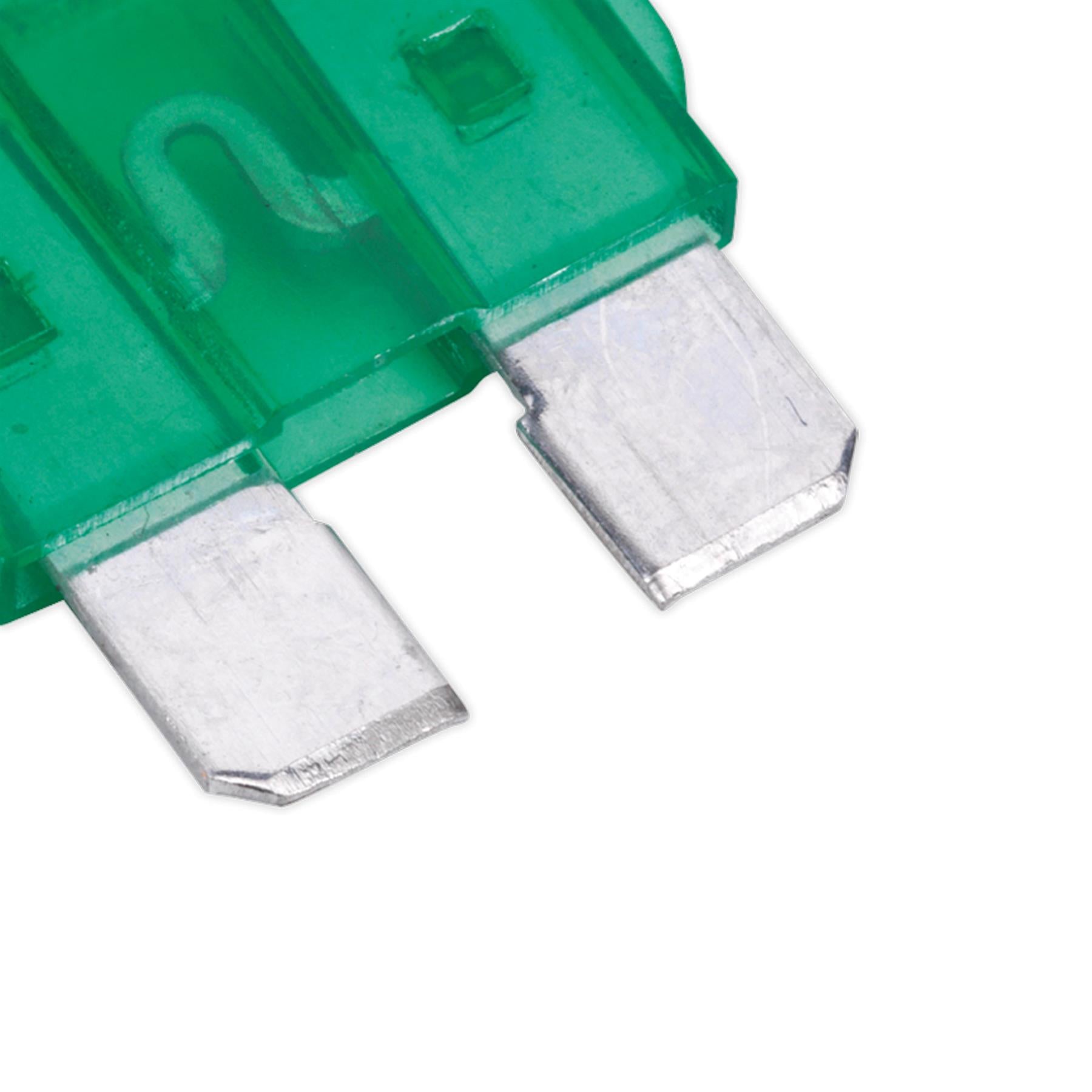 Sealey Automotive Standard Blade Fuse 30A Pack of 50