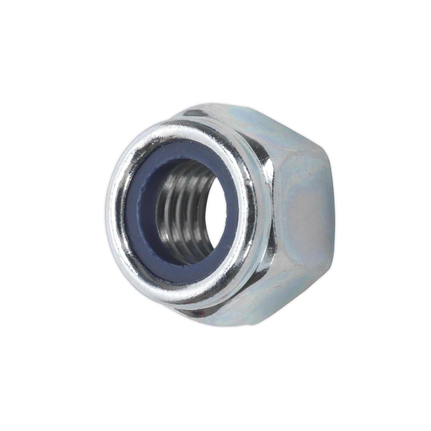 Sealey Nylon Locknut M12 Zinc Pack of 25