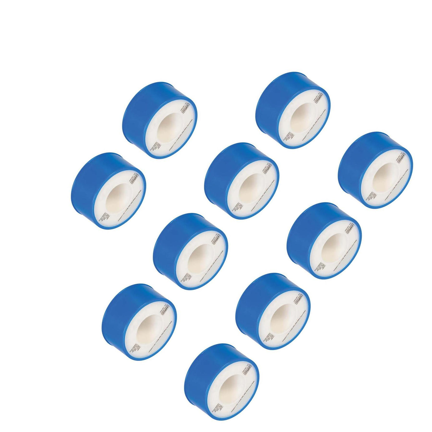 10Pk White Ptfe Thread Seal Tape 19mm X 12M For Sealing Of Water Pipe Threads