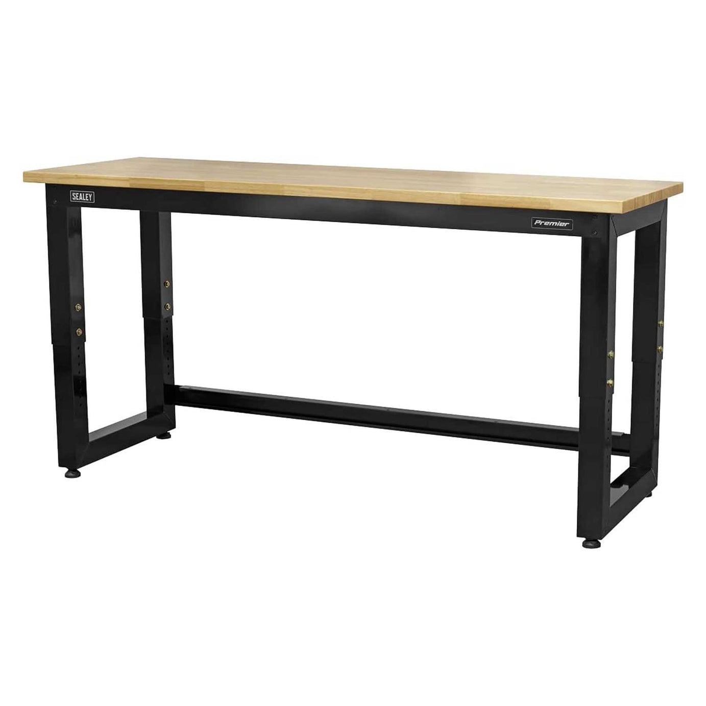 Sealey Steel Adjustable Workbench with Wooden Worktop 1830mm - Heavy-Duty