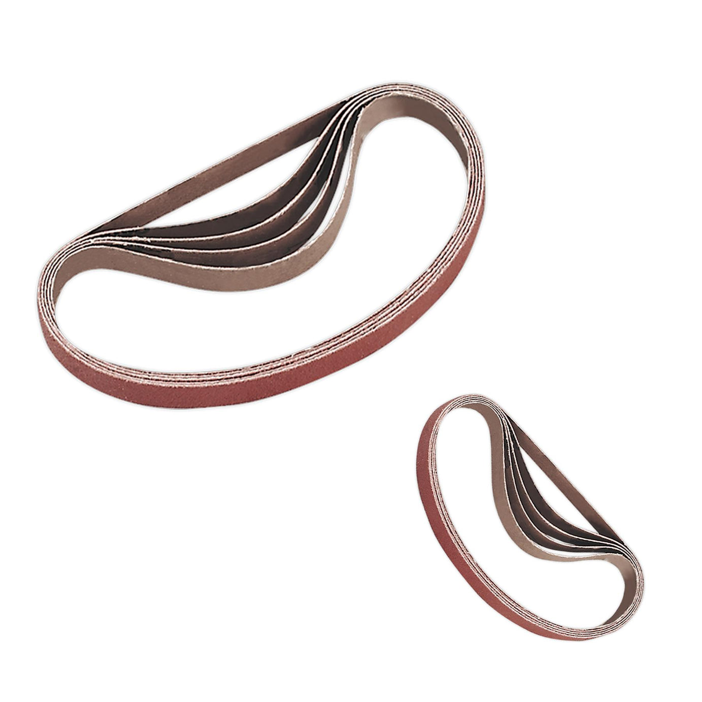 Sealey Sanding Belt 10 x 330mm 100Grit Pack of 5