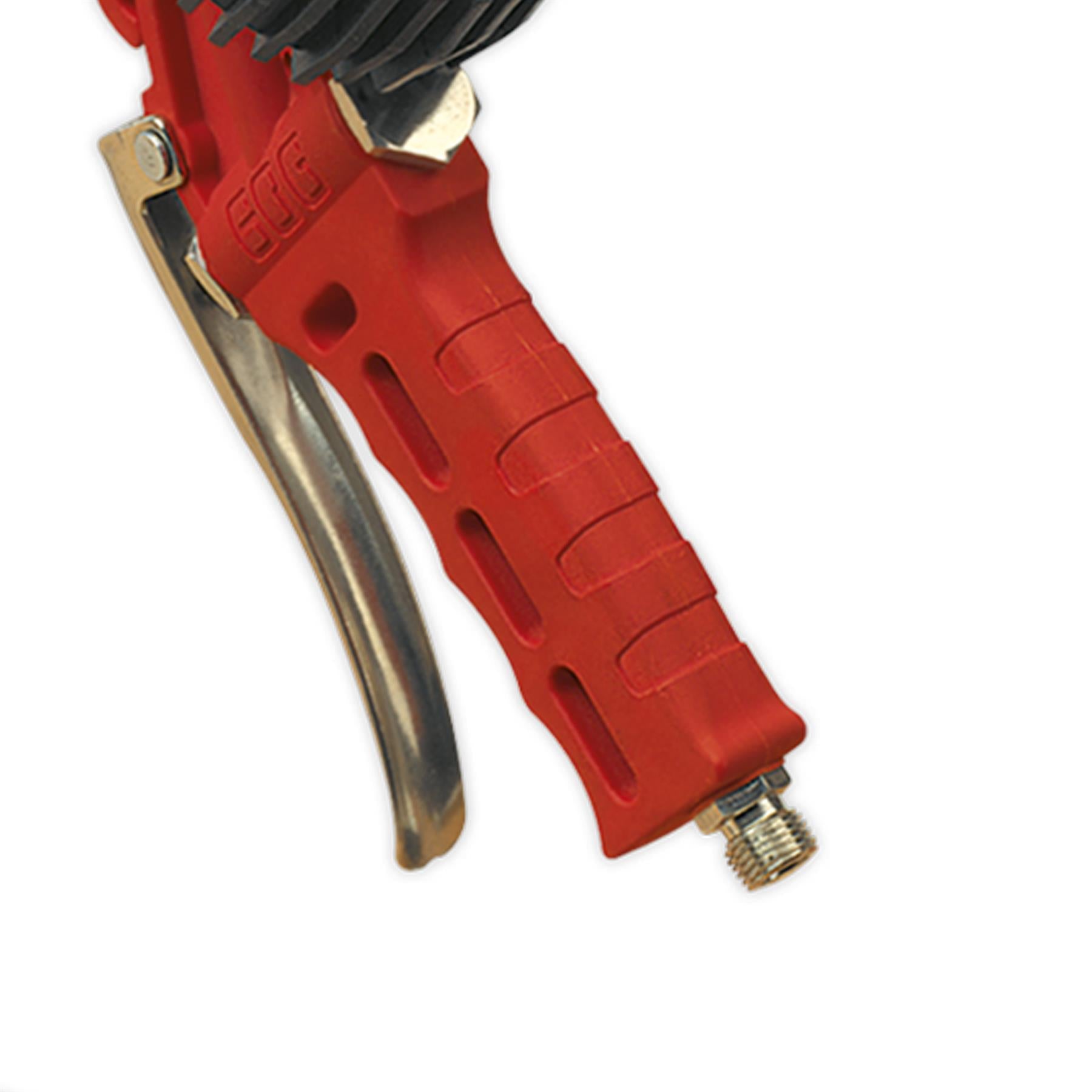 Sealey Tyre Inflator with Twin Push-On Connector