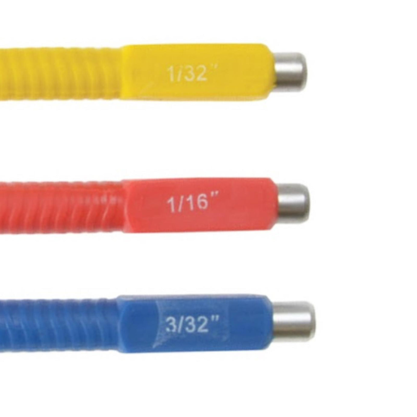 BlueSpot 3Pce Nail Punch Set Colour Coded Carbon Steel 1/32" 1/16" 3/32" 1.5/2/3mm