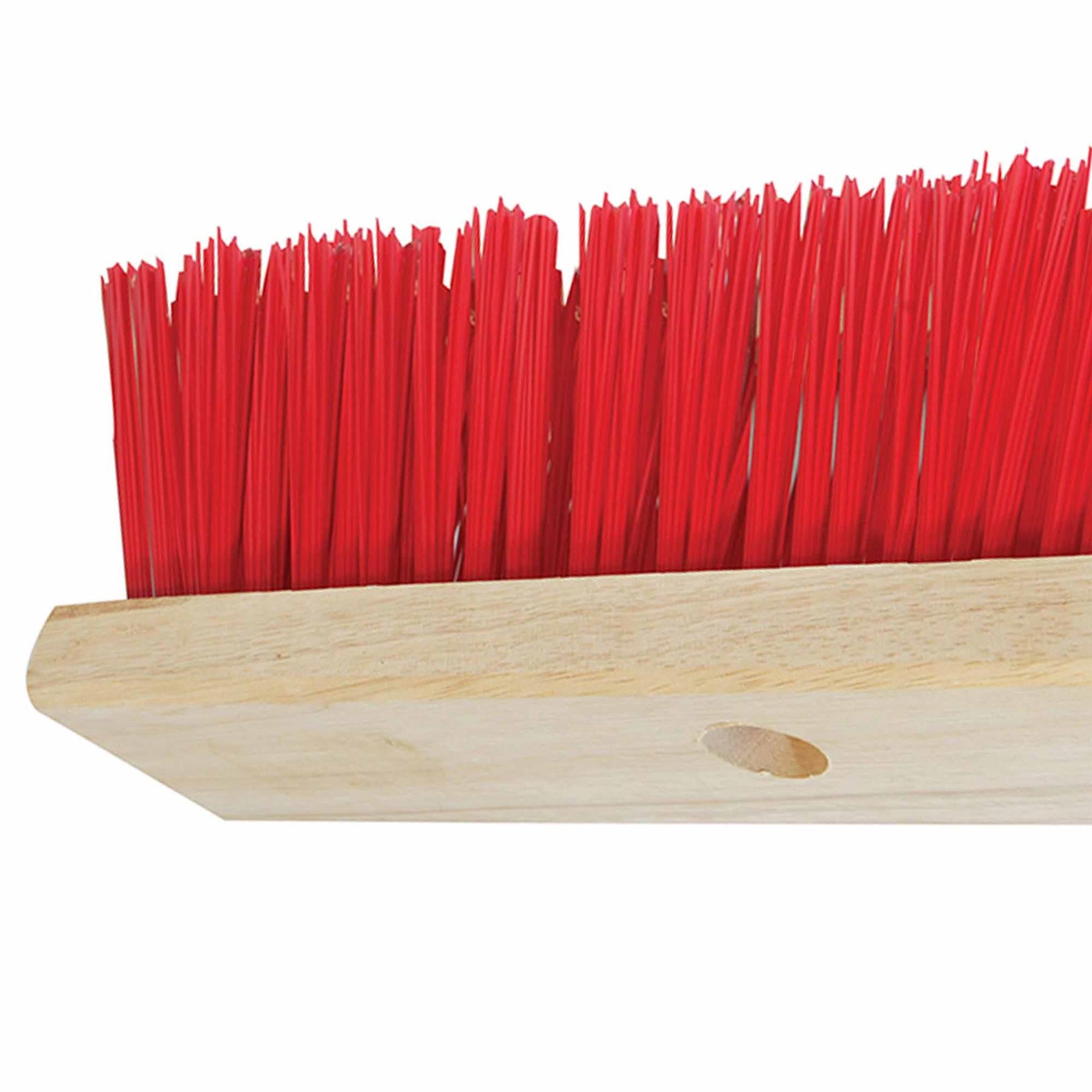 Broom Pvc 300mm (12") Indoor Outdoor Cleaning Office Home With Pvc Bristles