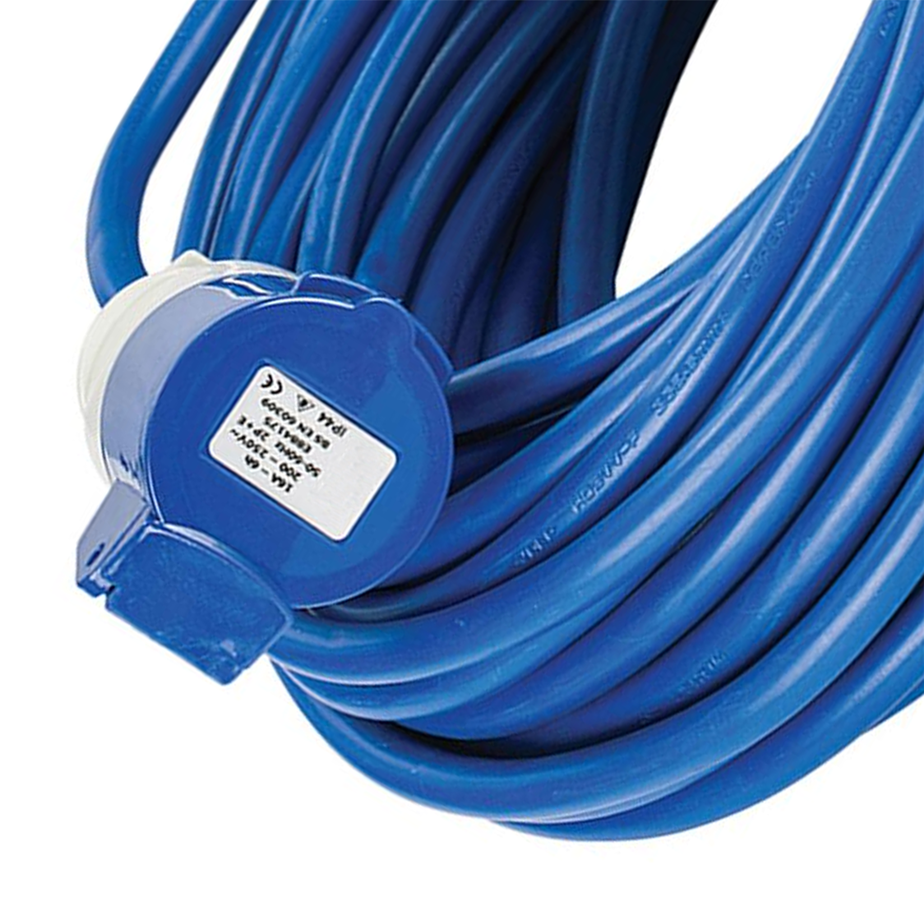 Defender Arctic Extension Lead Blue 2.5mm2 16A 25m 230V