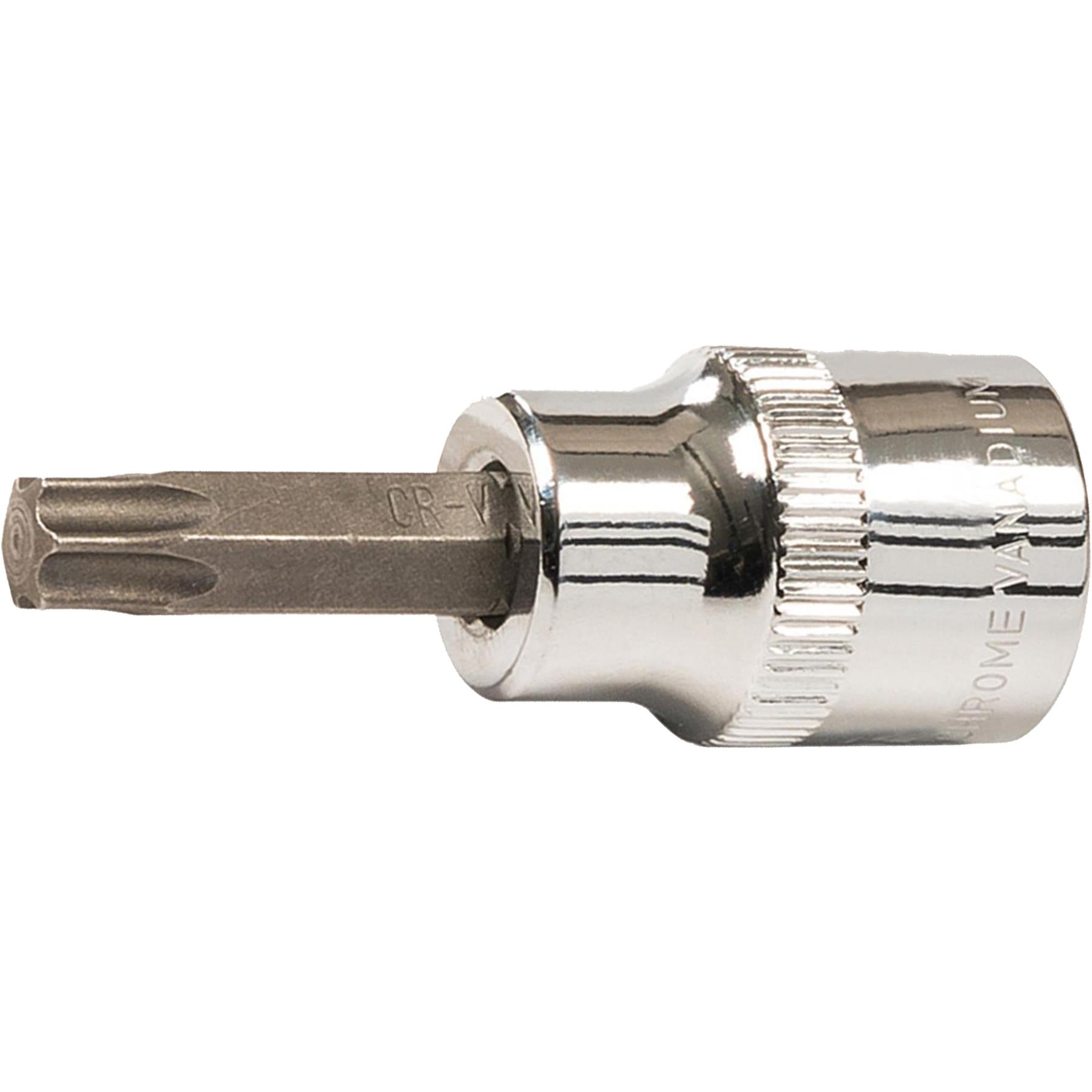 Torx Socket Set 7 Piece 1/4" 3/8" Square Drive T10 T15 T20 T25 T27 T30 T40