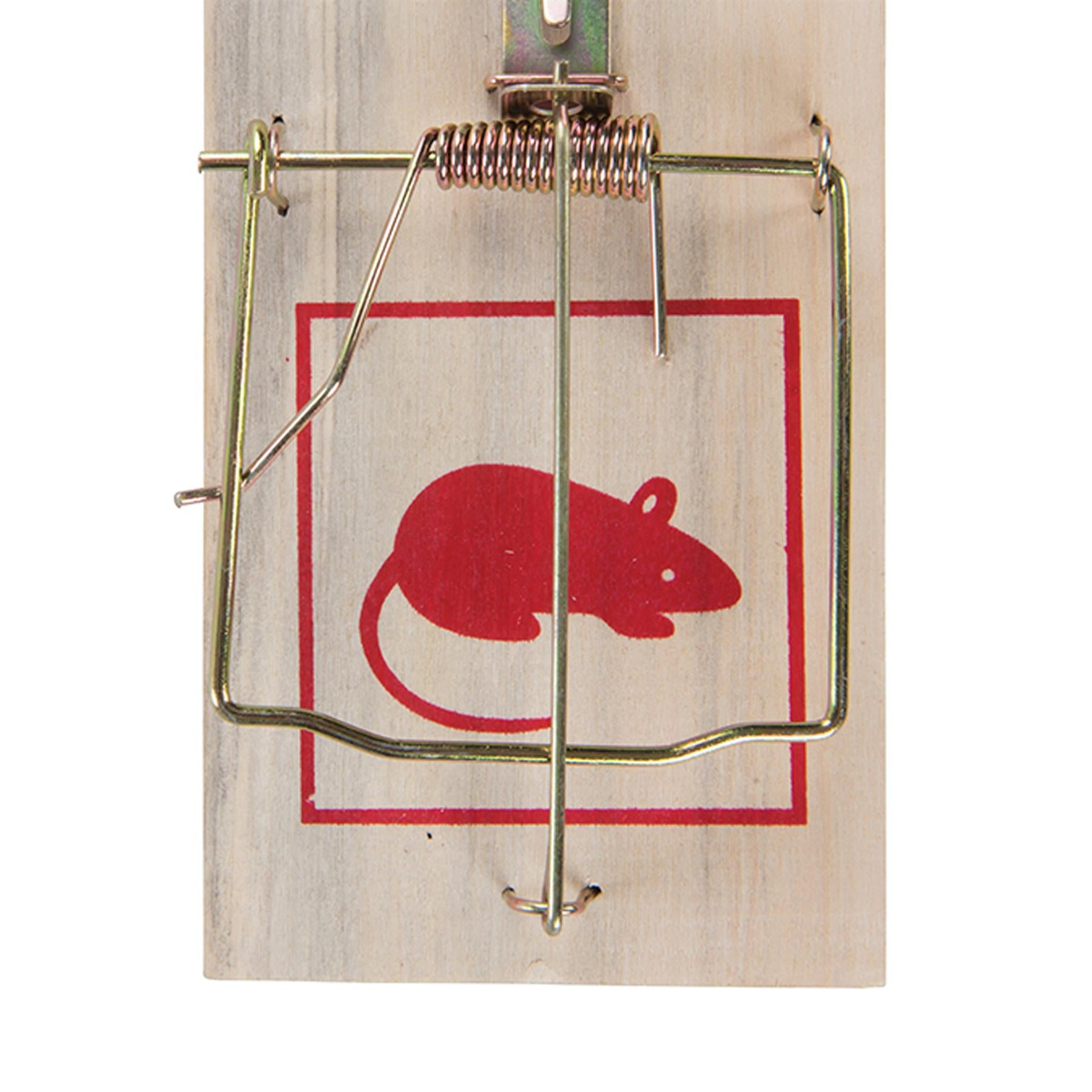Hardwood Rat Mouse Trap 175mm Efficient Pest Rodent Control Mousetraps Trap