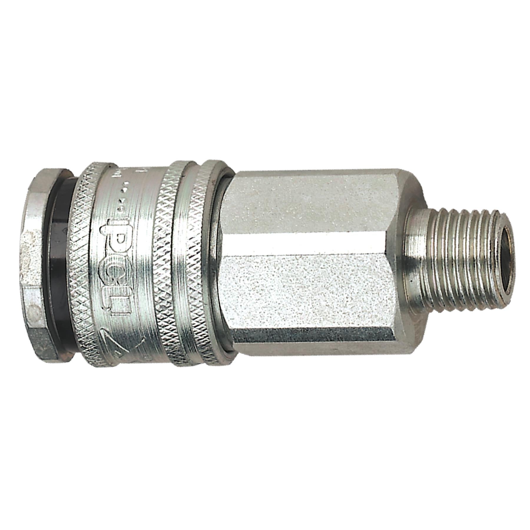 Sealey Coupling Body Male 1/4"BSPT Hardened steel