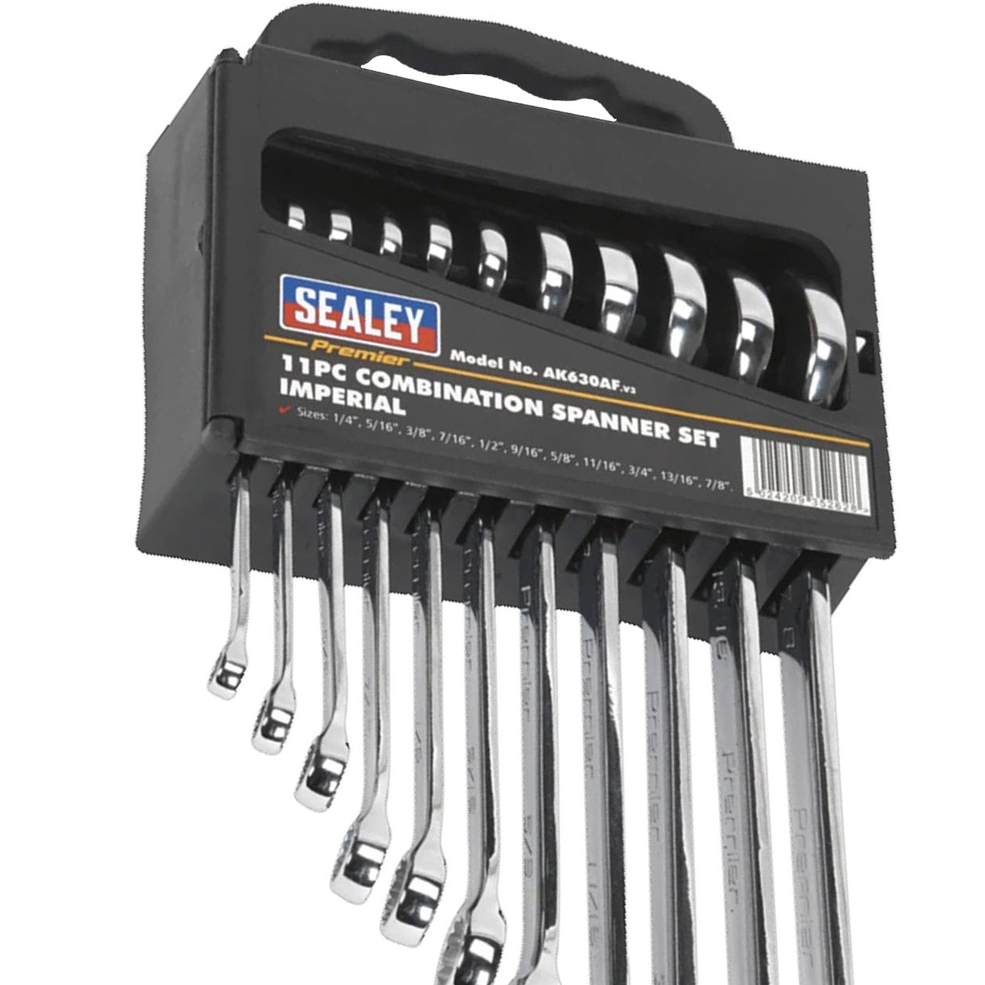 Sealey Combination Spanner Set 11pc Imperial