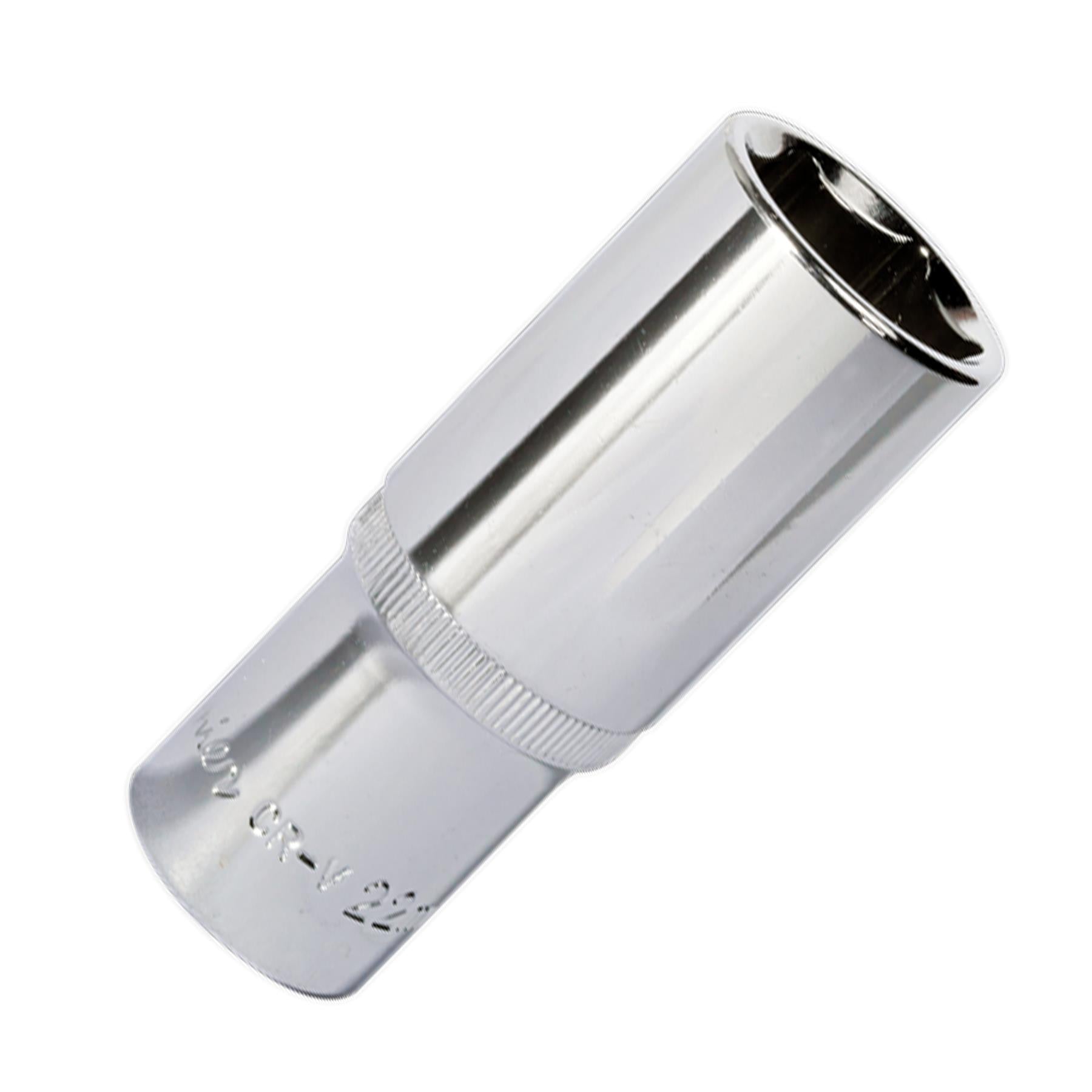 Sealey WallDrive Socket 22mm Deep 1/2"Sq Drive Fully Polished