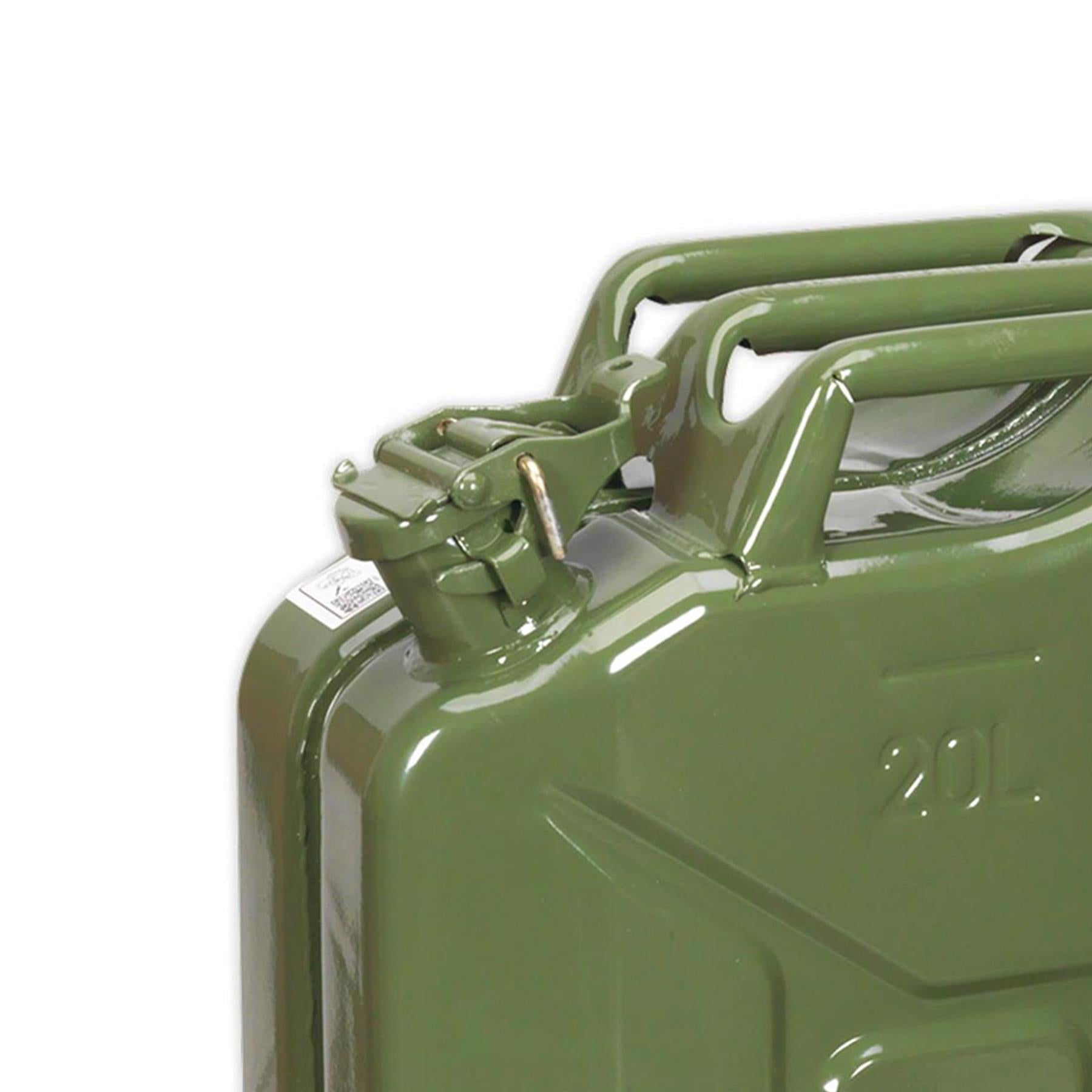 Sealey Jerry Can 20L - Green