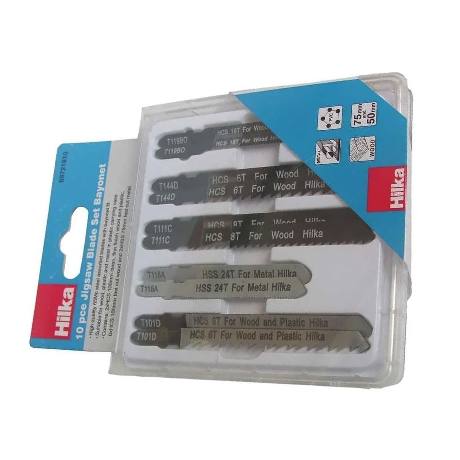 Bayonet Jigsaw Blade Set