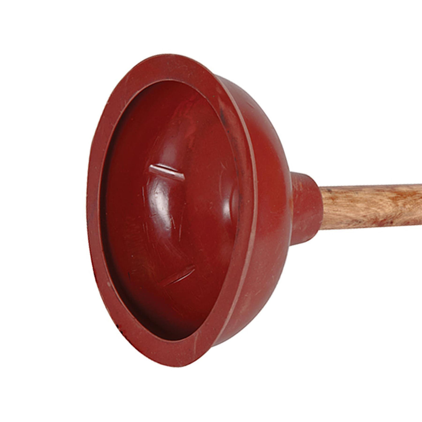 Wooden Handle Toilet Plunger Sink Bathroom Kitchen Sink Cleaner Waste Remover