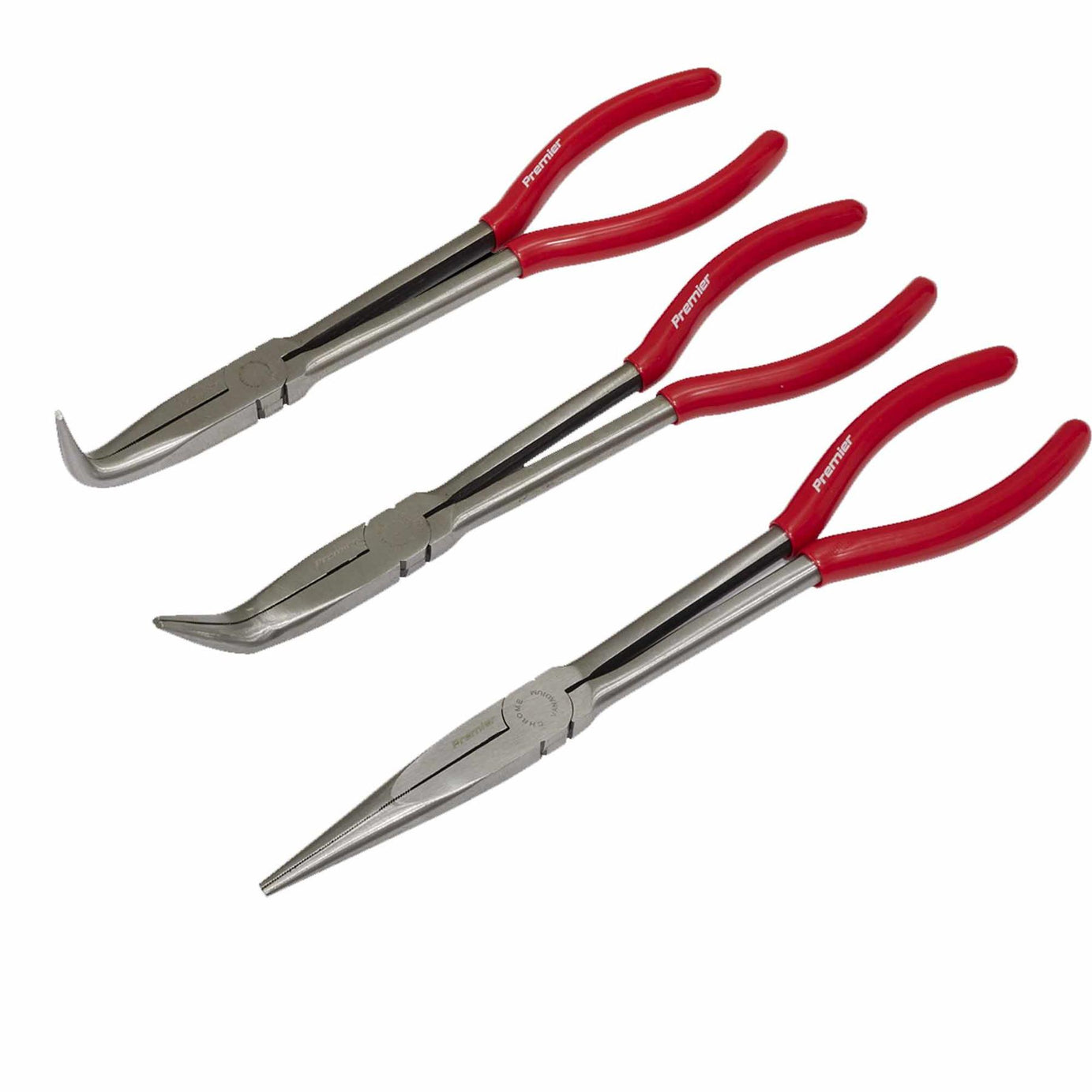 Sealey Needle Nose Pliers Set 3pc 280mm