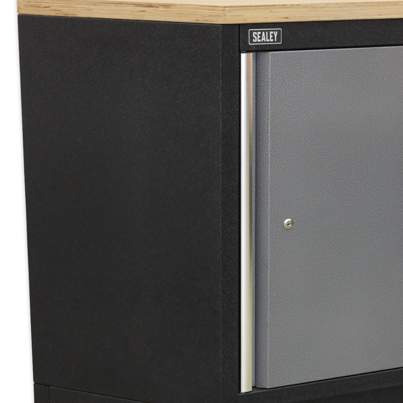 Sealey Modular Corner Floor Cabinet  Aluminium handle. 865mm