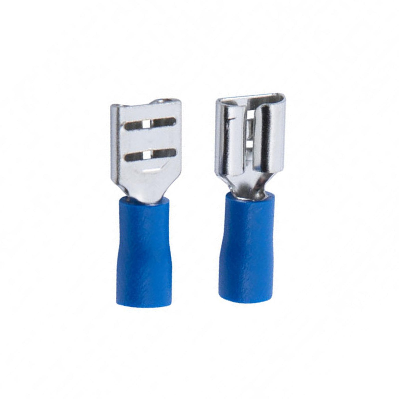 BlueSpot 100Pcs Blue Female Terminals Brass And PVC Terminals 15A Electrical New