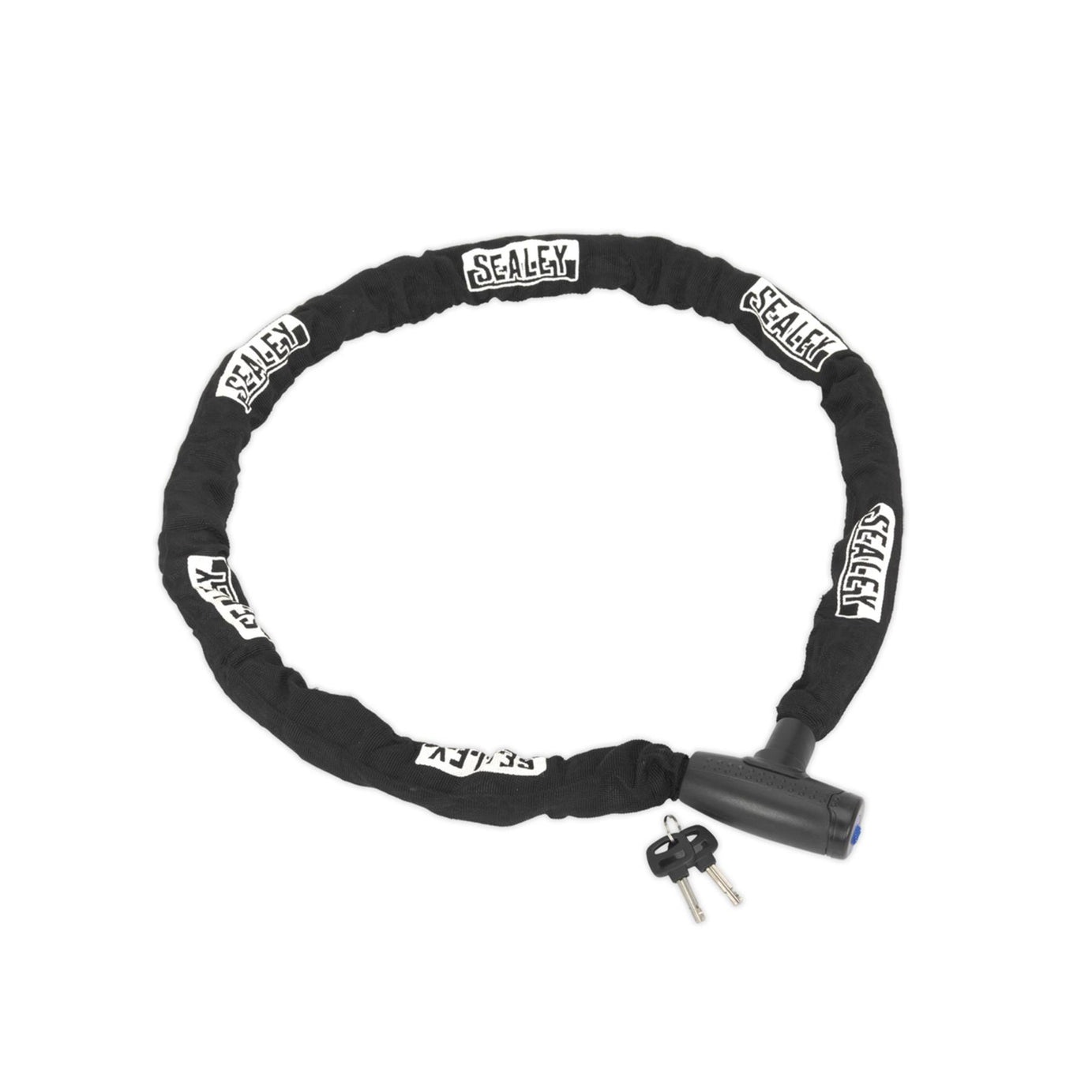 Sealey Motorcycle Motorbike Chain Lock Heavy Duty Steel 10mm x 1.5m