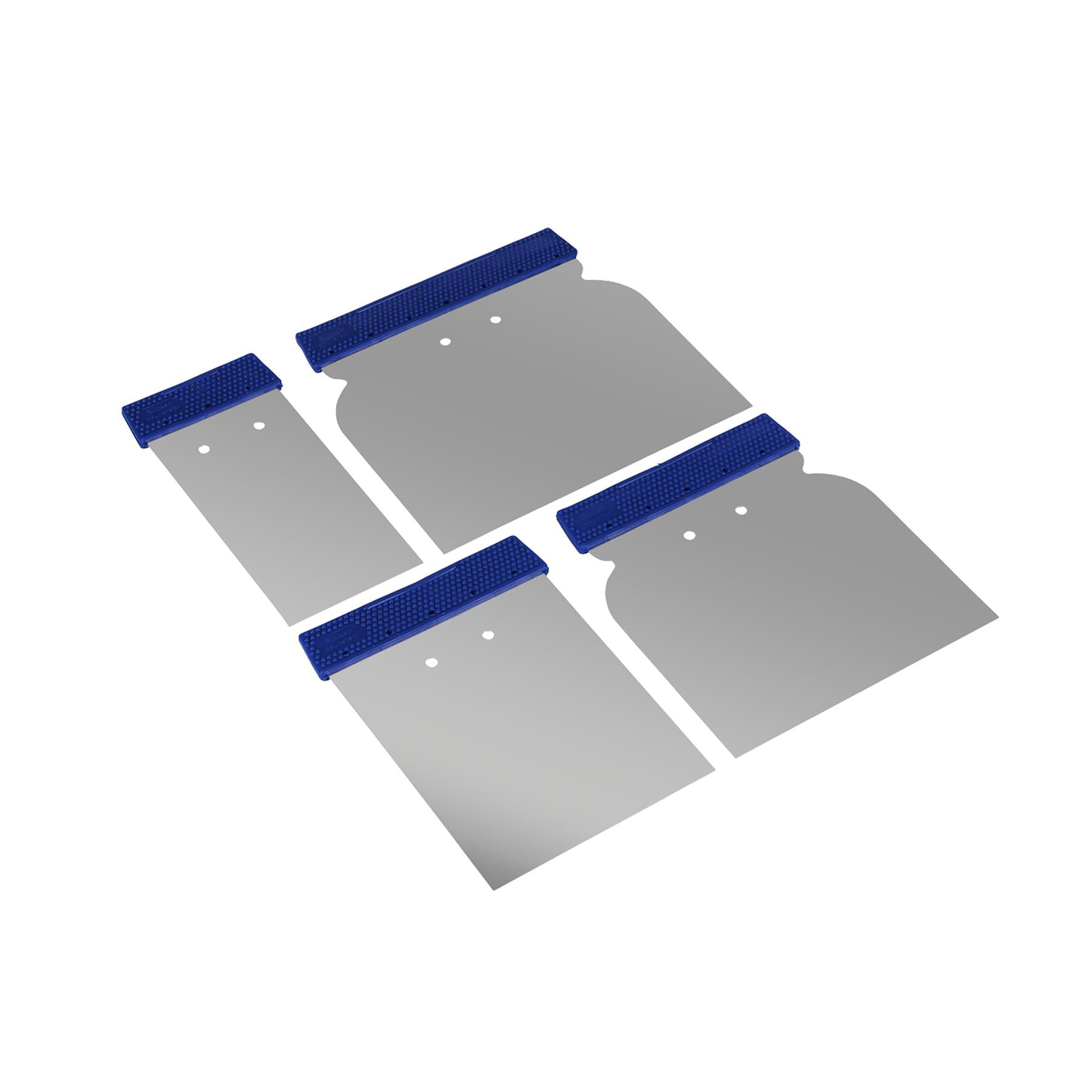 Sealey Body Filler Applicator Set  50, 80, 100, 120mm 4Pc