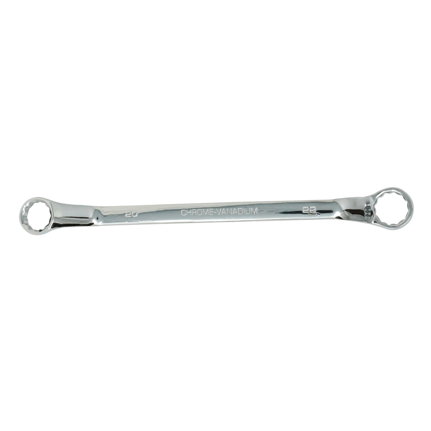 Offset Bi-Hex Swan Neck Ring