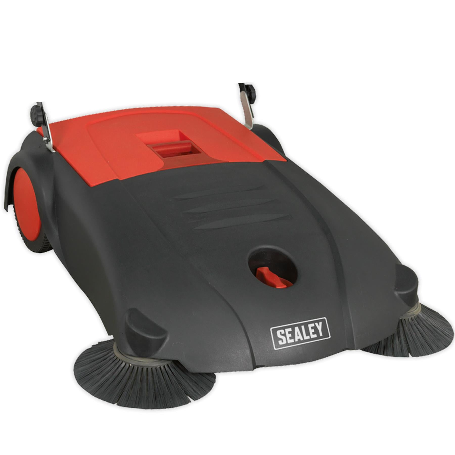 Sealey Floor Sweeper 800mm 4-Brush System With two side brushes