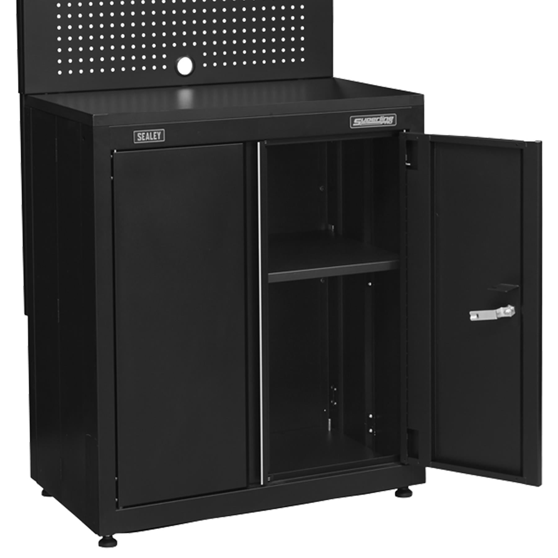 Sealey Modular Base & Wall Cabinet  storage system easy and quick to assemble