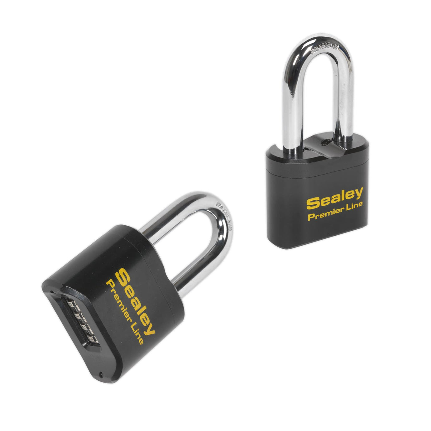 Sealey Steel Body Combination Padlock Long Shackle 62mm