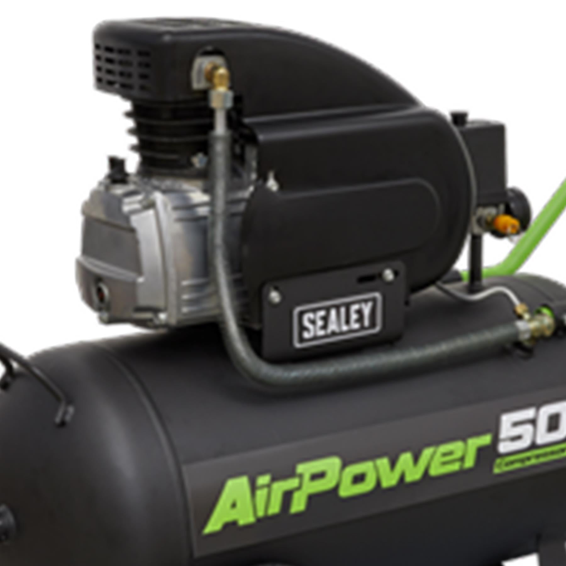 Sealey SAC5020E Compressor 50L Direct Drive 2hp 116psi (8bar) 230V