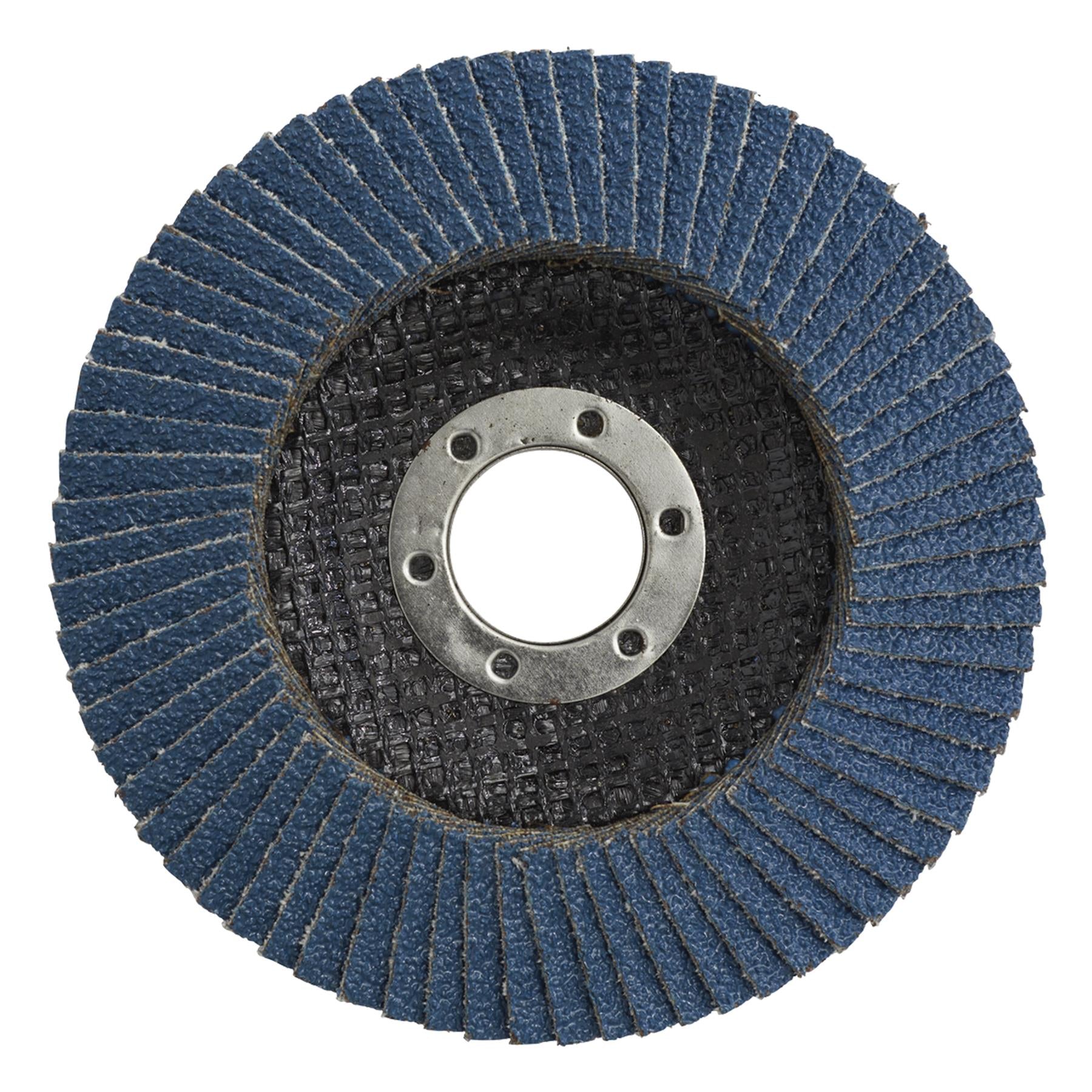 Sealey Flap Disc Zirconium �115mm 22mm Bore 40Grit