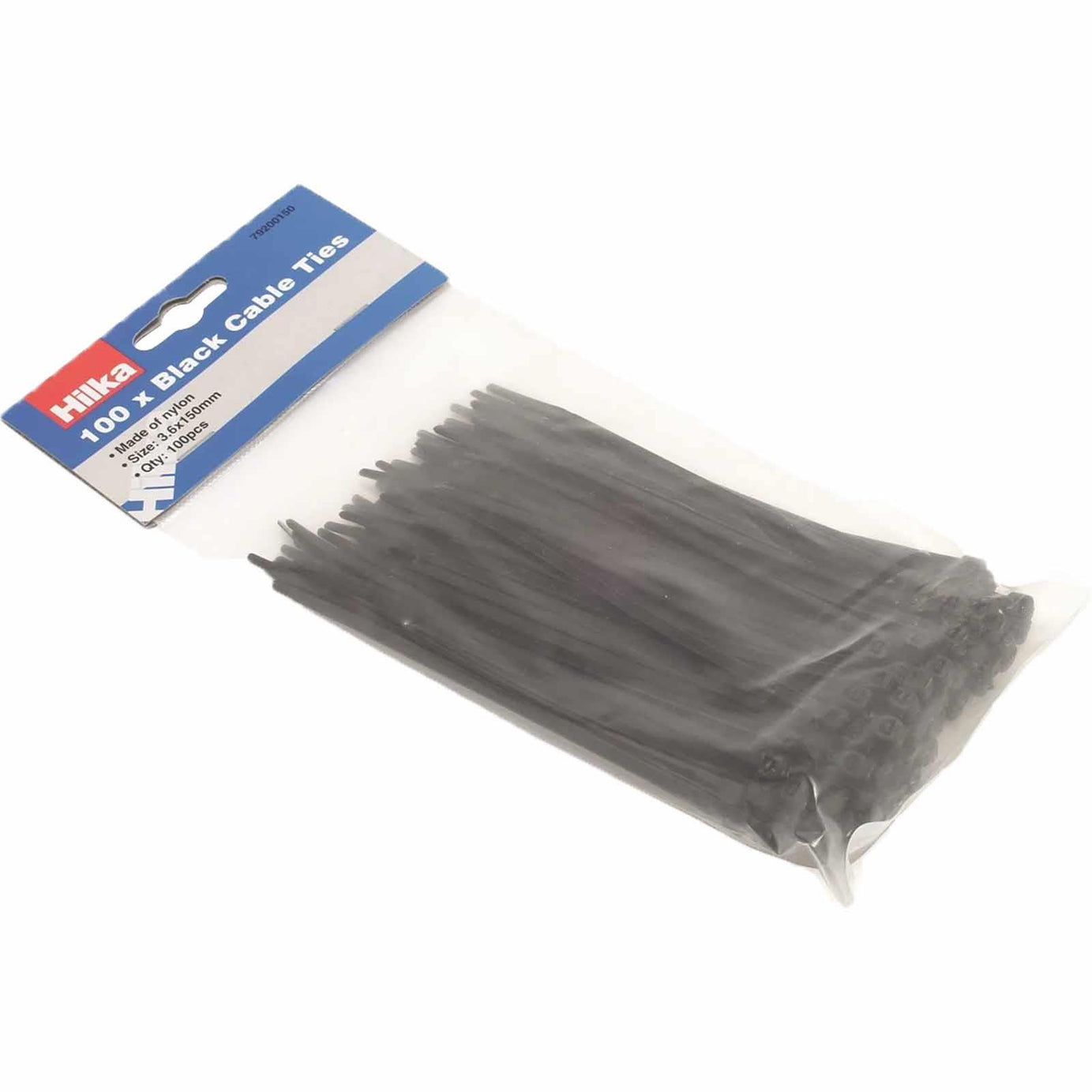 Hilka Cable Ties 3.6mm x 150mm