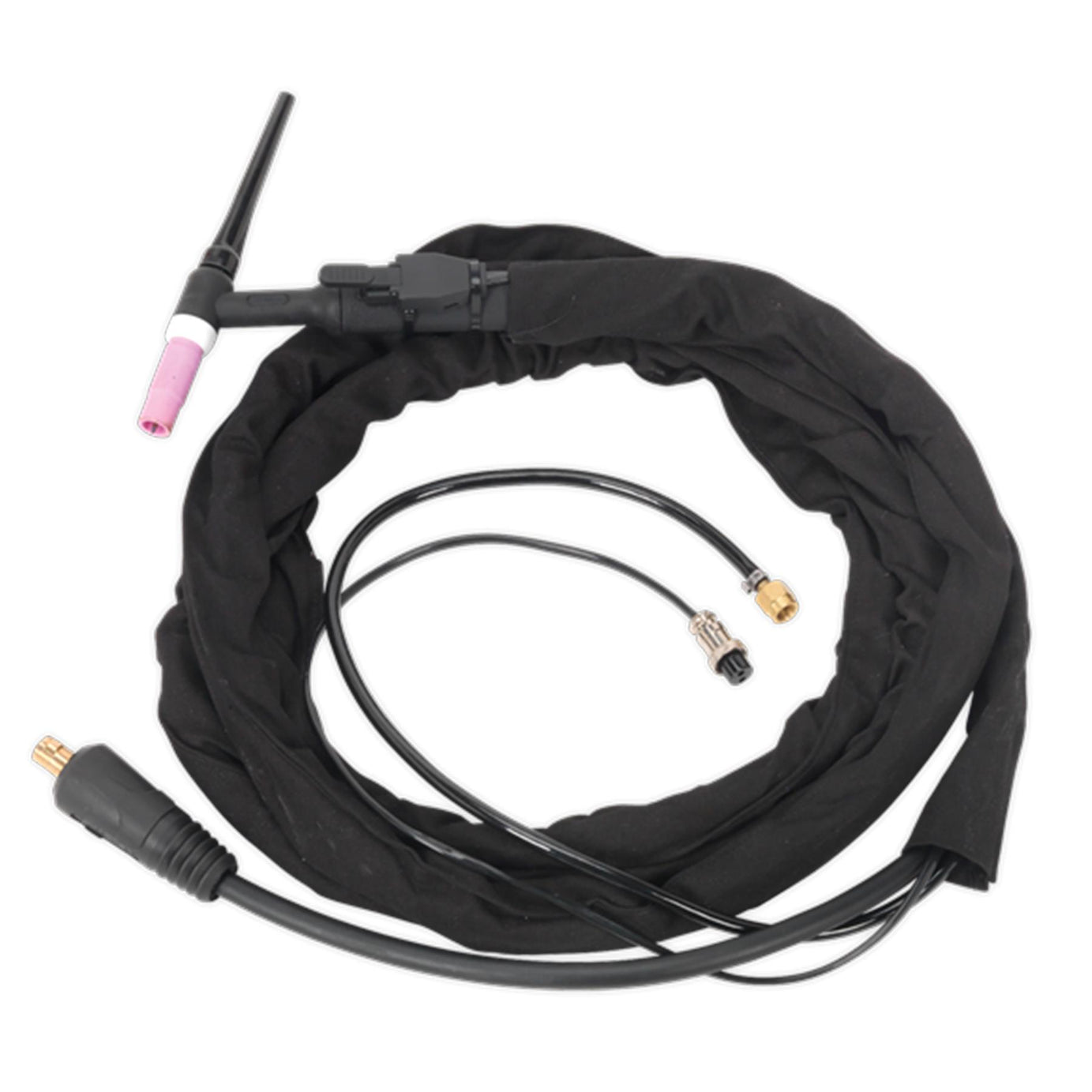 Inverter TIG Welding Torch 16mm² with Push-ButtonInverter TIG Welding Torch 16mm with Push Button And 2-Pin Connector Sealey