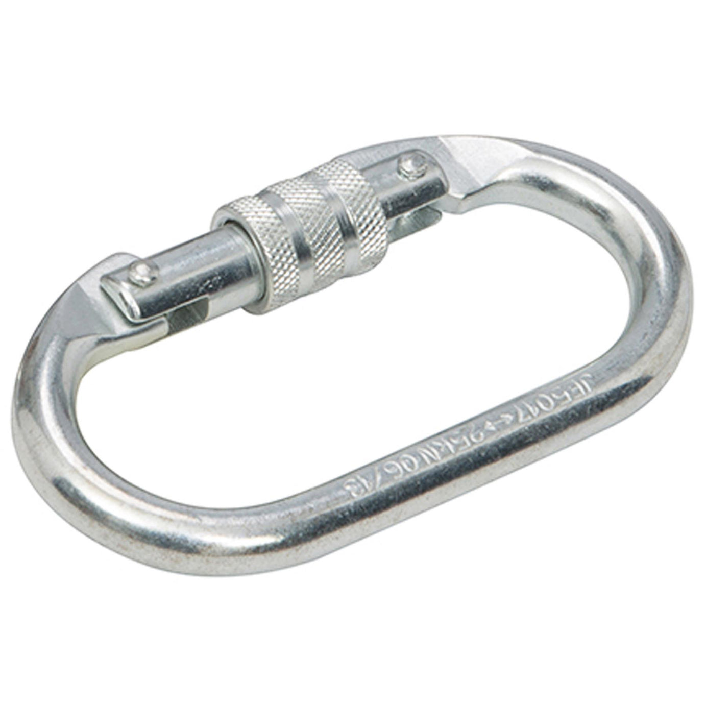 Screwgate Karabiner 25kN Alloy Steel Rock Climbing Caving Scaffolding Harness