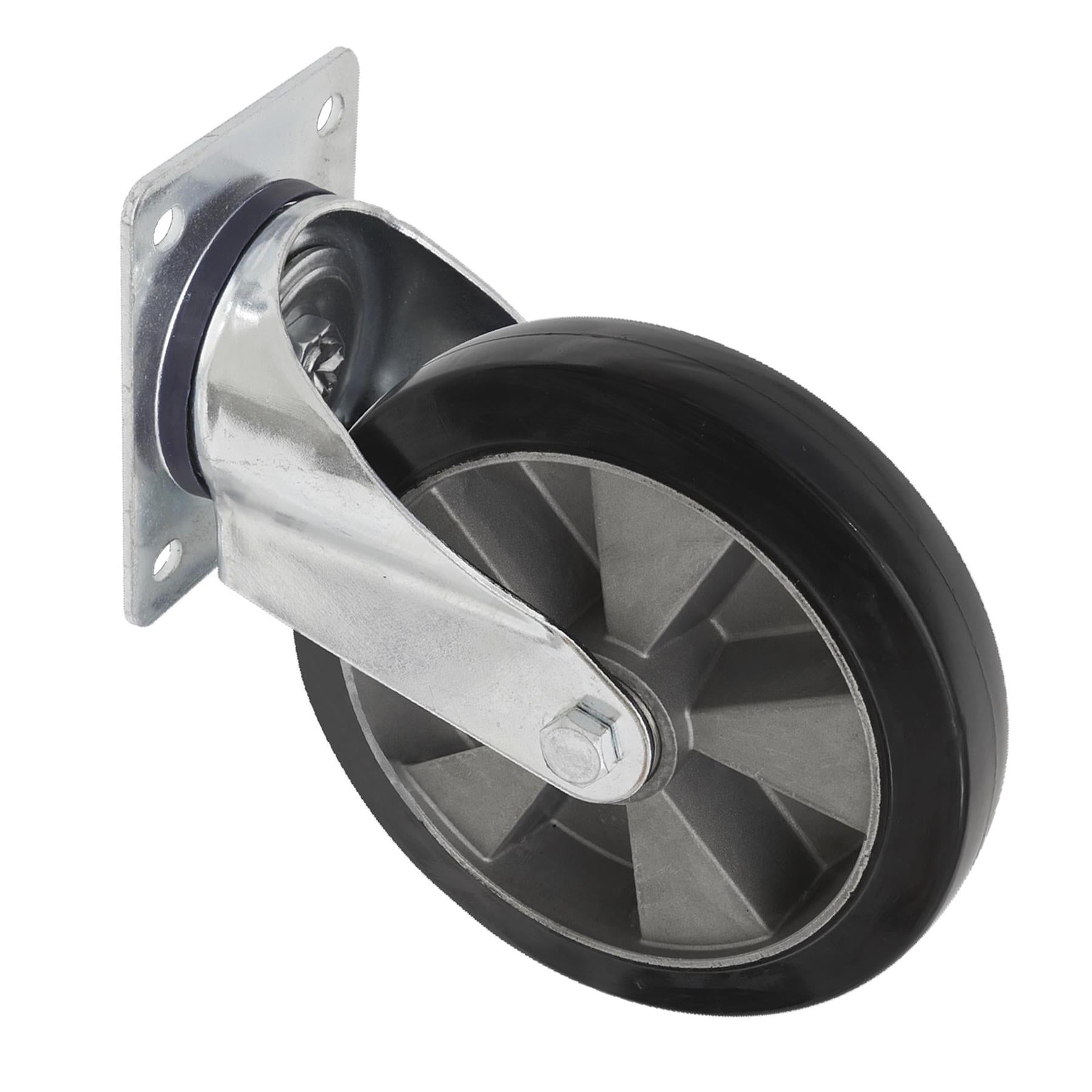 Sealey Heavy-Duty Rubber Swivel Castor Wheel 152mm