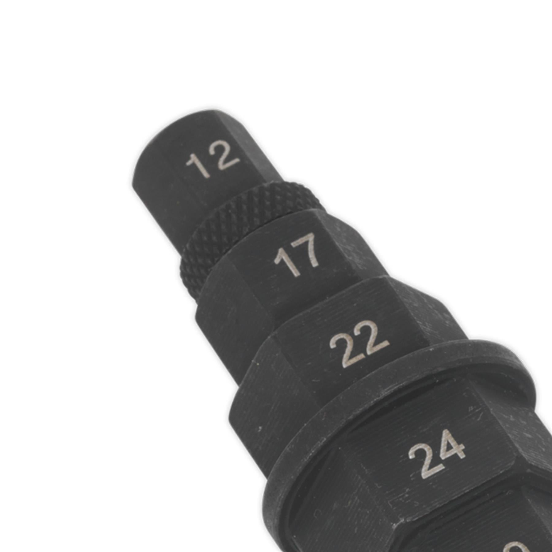 Sealey Motorcycle Spindle Tool Set 3pc