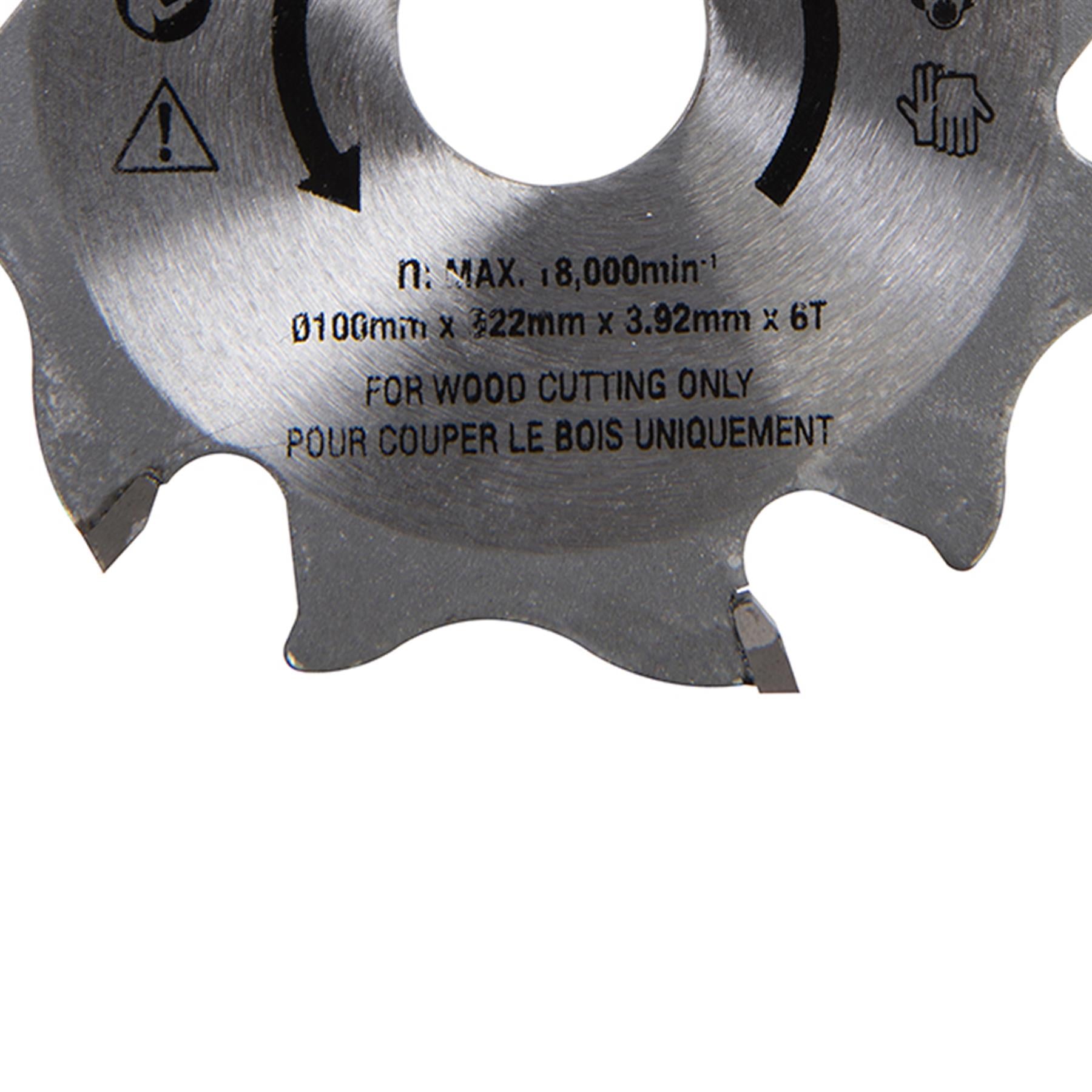 Biscuit Jointer Blade 100mm TBJC Replacement Blade Tungsten Carbide 92mm Teeth