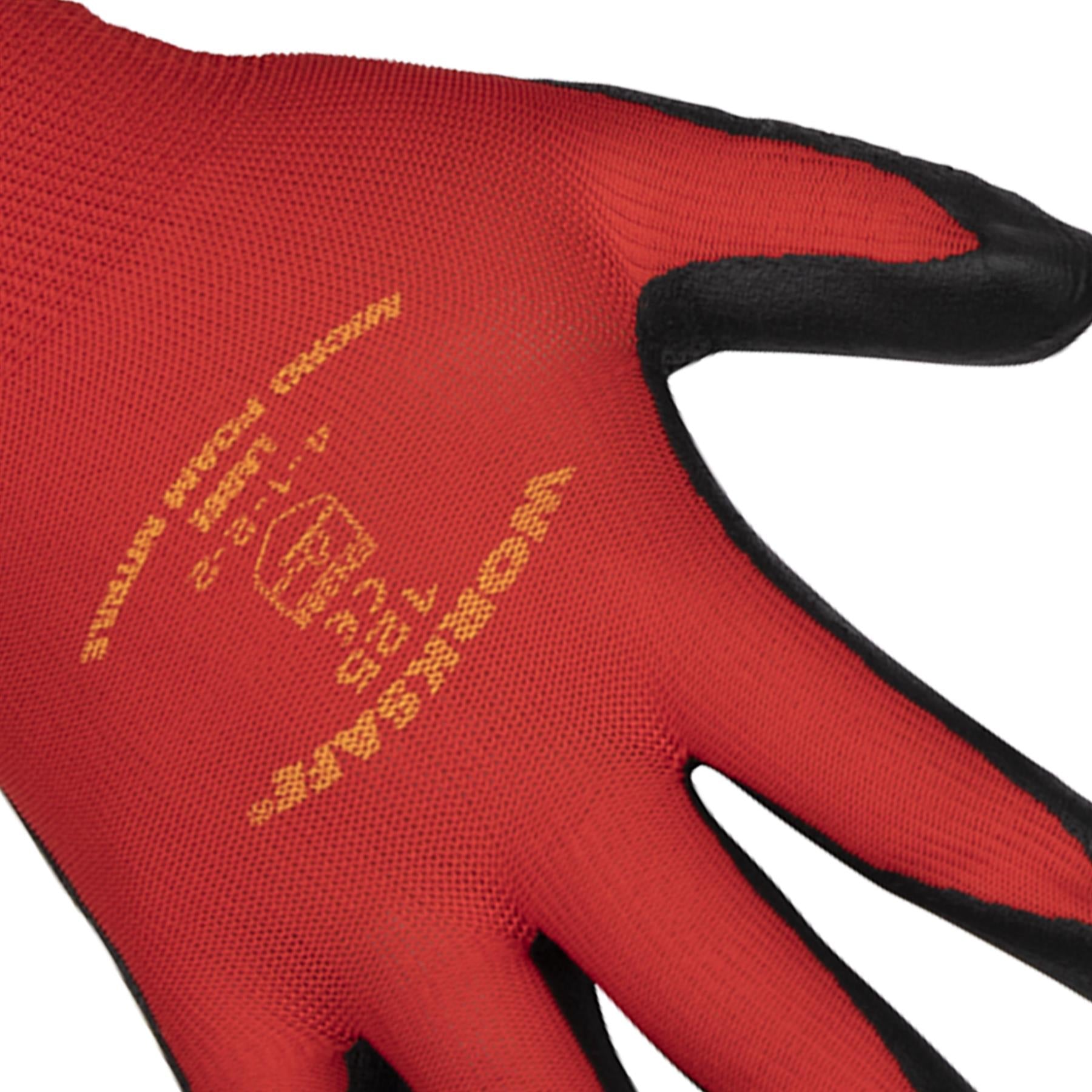 Sealey Flexi Grip Nitrile Palm Gloves (Large) - Pair