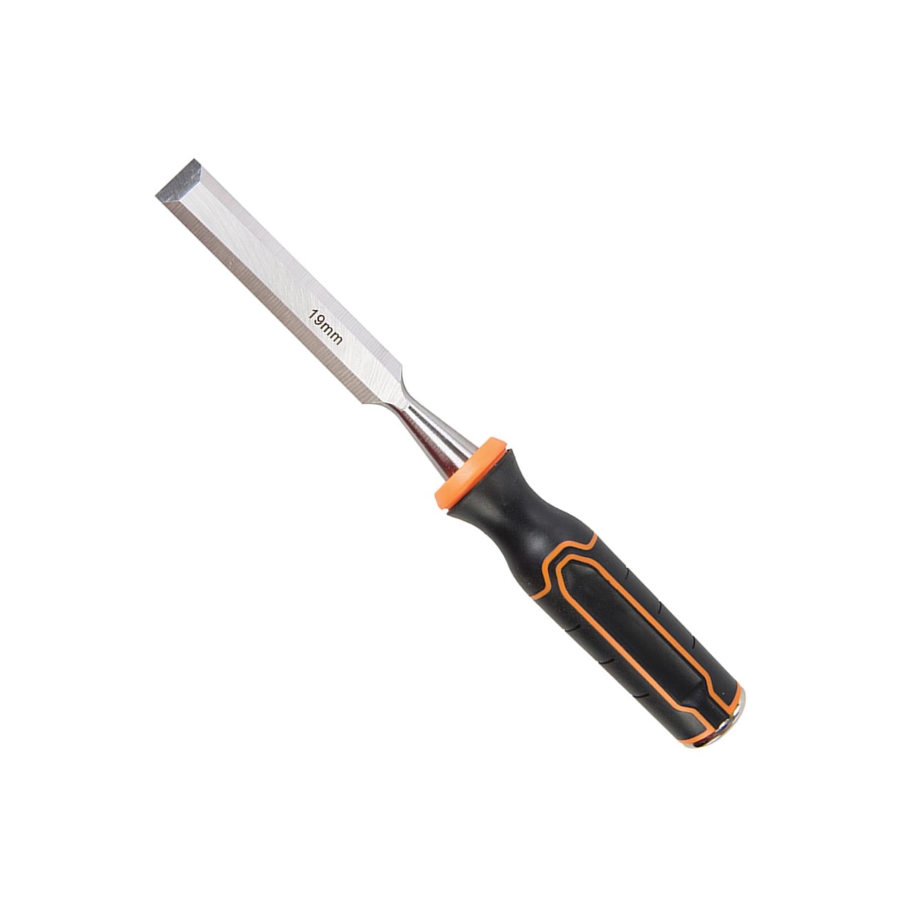 Wood Chisel Fully Forged Chrome Vanadium Steel Blade/Soft Grip Handle Twc19 19mm
