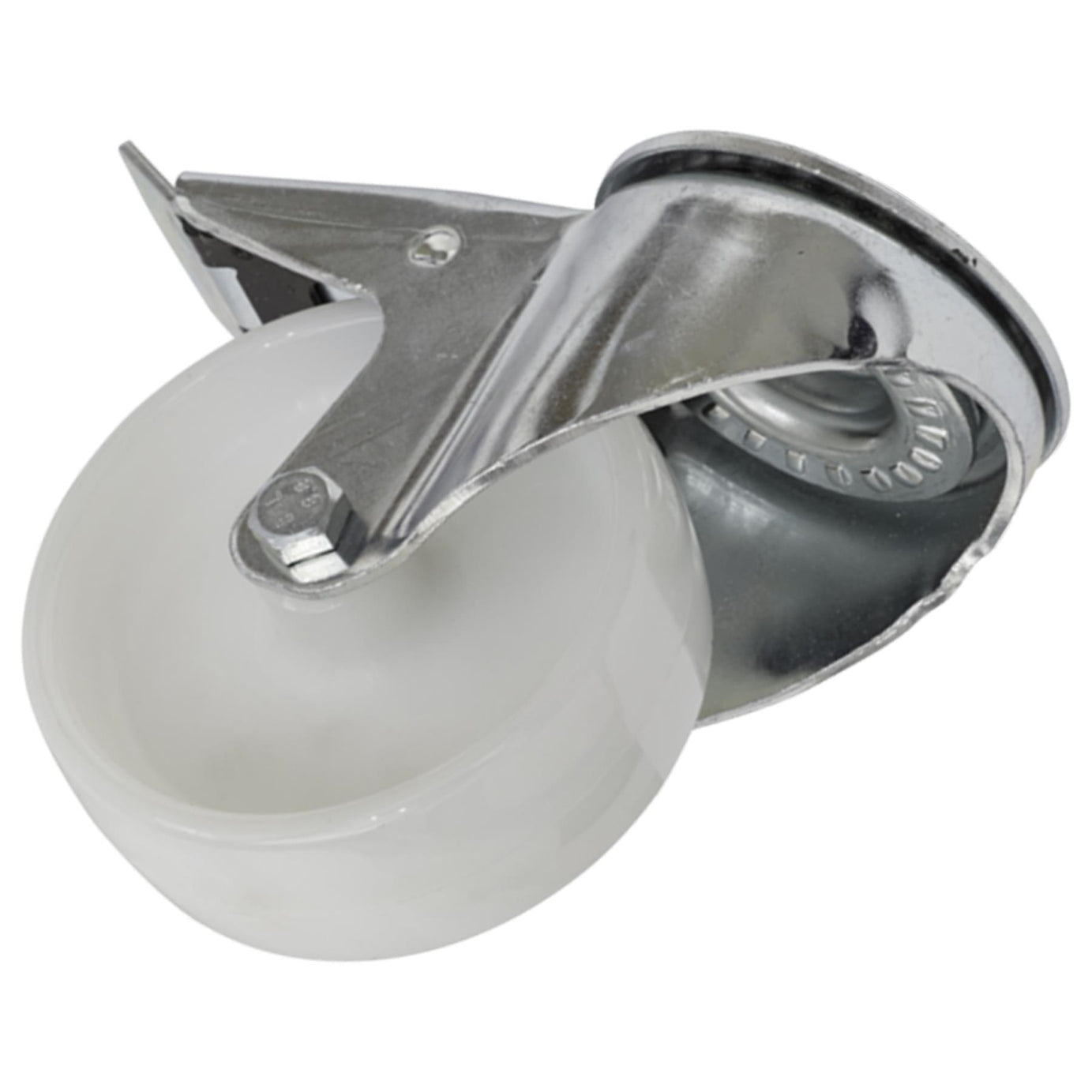 Sealey Castor Wheel Bolt Hole Swivel with Total Lock 100mm